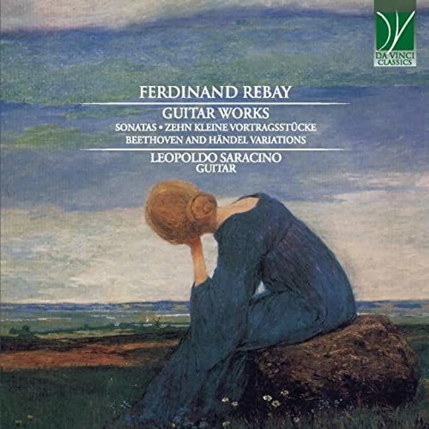 Rebay / Leopoldo Saracino REBAY: GUITAR WORKS CD