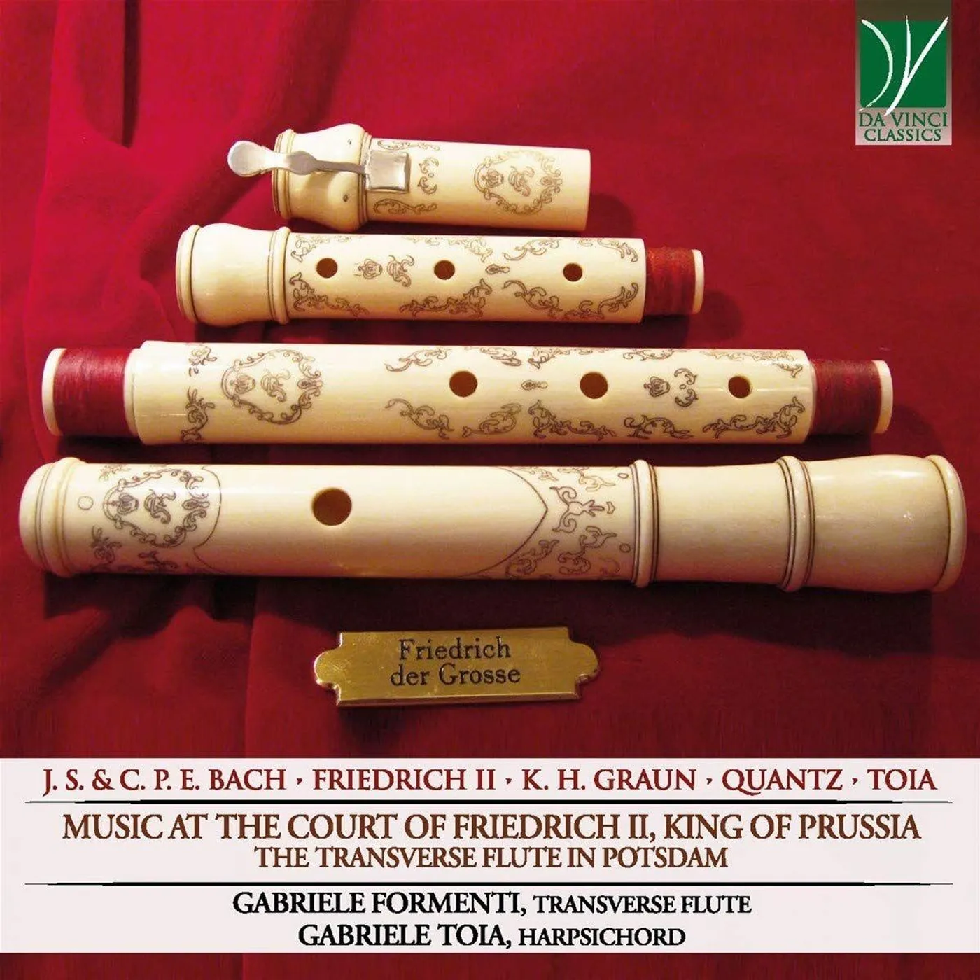 Gabriele Formenti / Gabriele Toia MUSIC AT THE COURT OF FRIEDRICH II: TRANSVERSE CD
