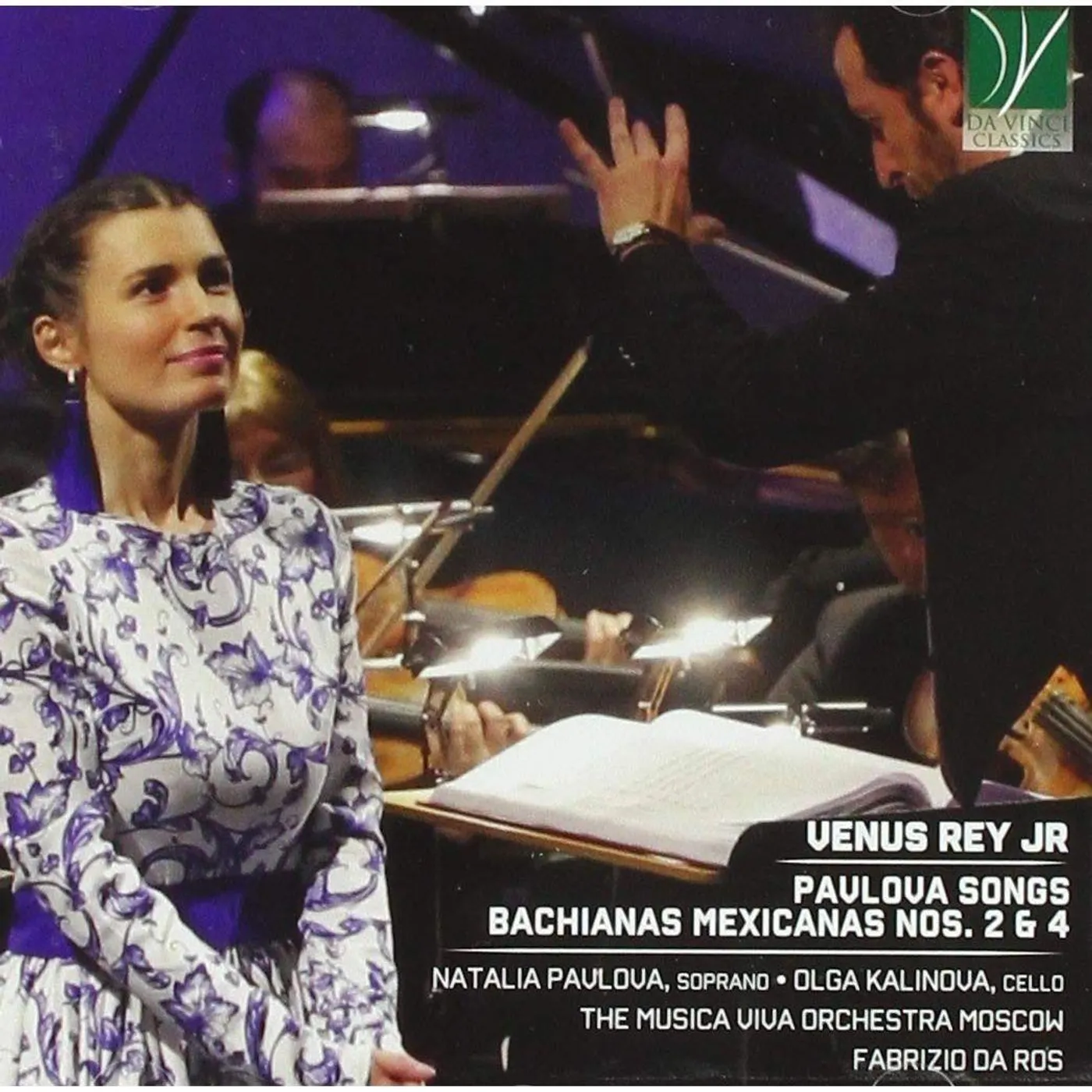  Pavlova, Natalia / Kalinova, Olga / De Ros, Fabriz VENUS: PAVLOVA SONGS BACHIANAS MEXICANA CD