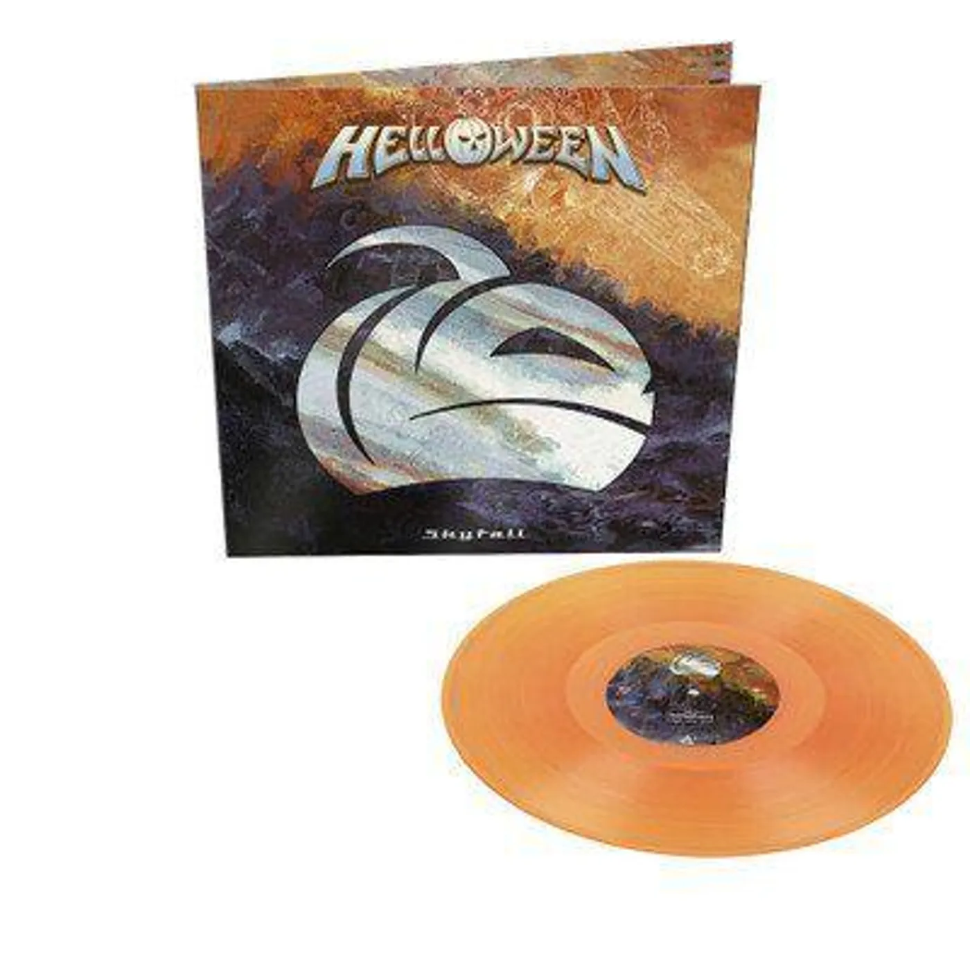 Helloween SKYFALL (ORANGE TRANSPARENT) Vinyl Record