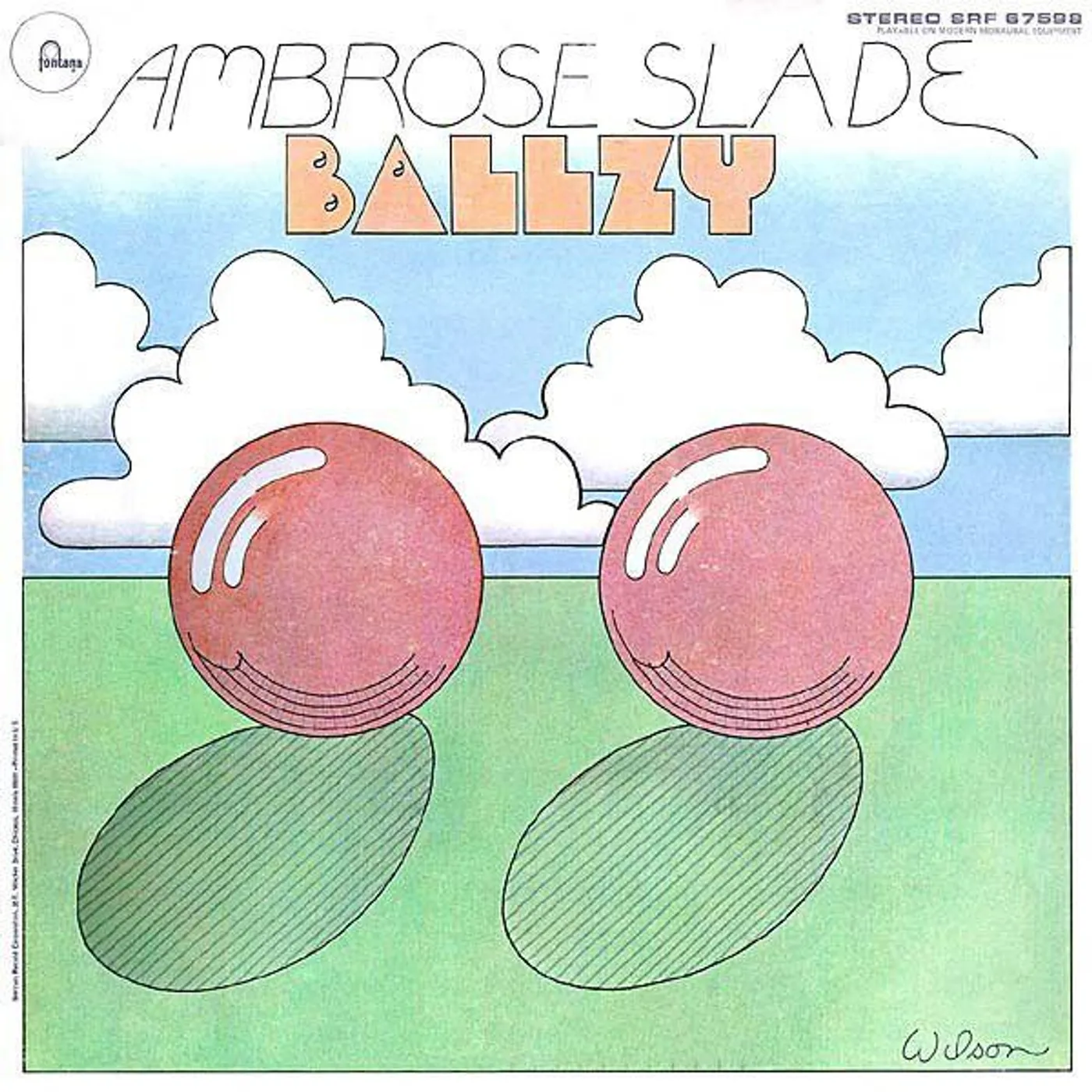 Ambrose Slade BALLZY Vinyl Record