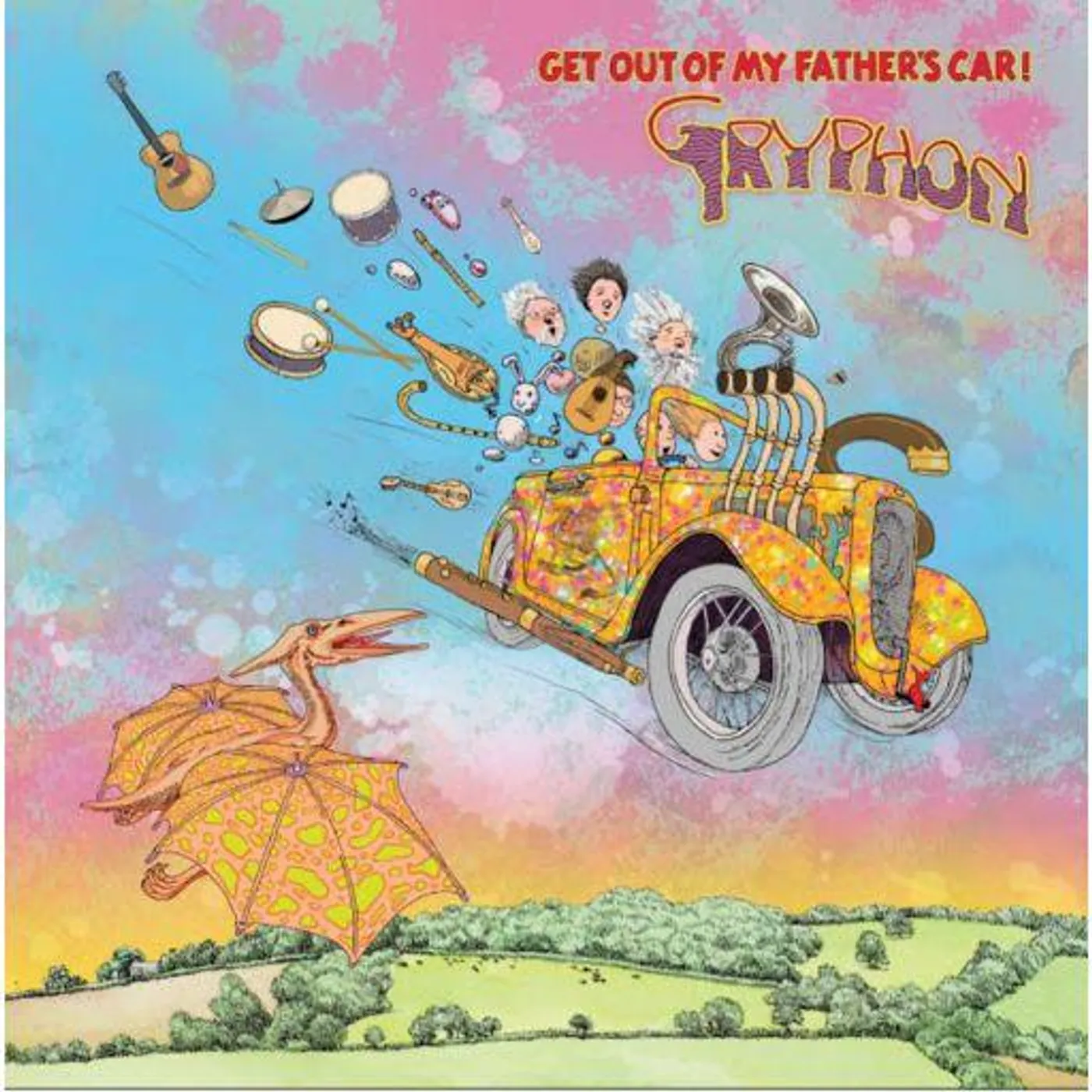 Gryphon GET OUT OF MY FATHER'S CAR Vinyl Record