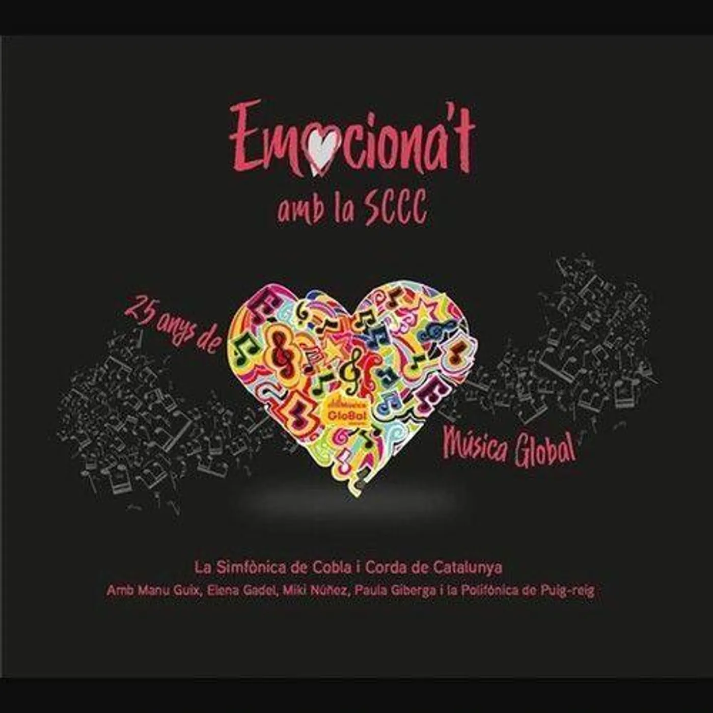 EMOCIONA'T AMB LA The SCCC 25 ANYS DE MUSICA GLOBAL Vinyl Record