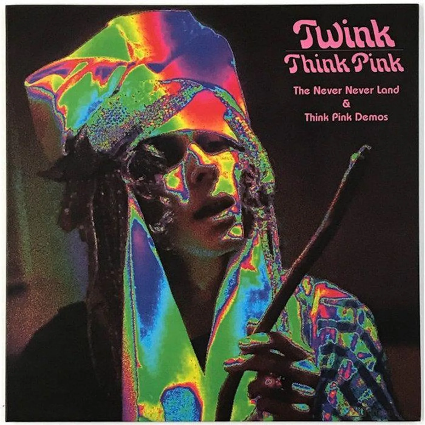 Twink THINK PINK: THE NEVER NEVER LAND & THINK PINK DEMS Vinyl Record