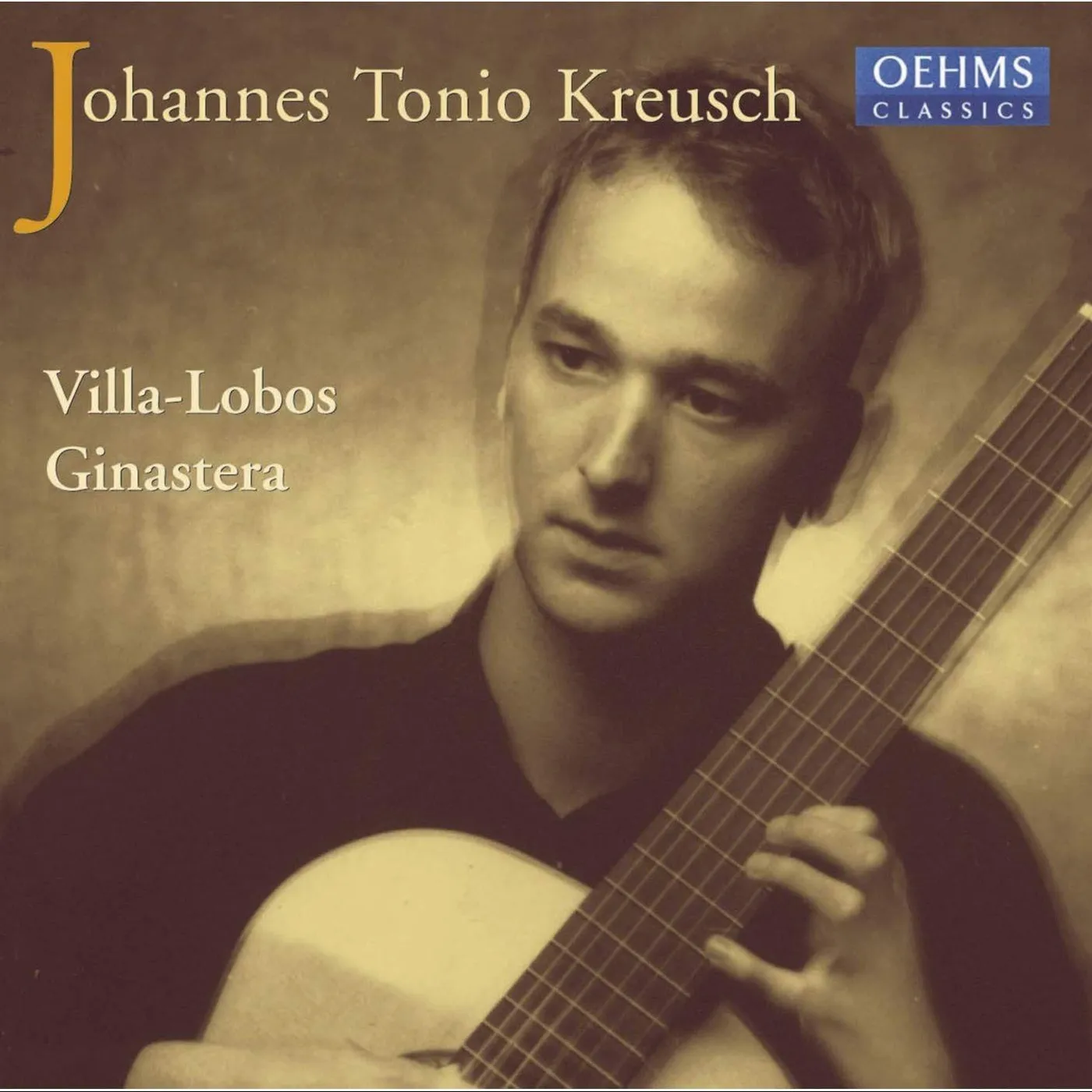 Johannes Tonio Kreusch PLAYS VILLA-LOBOS AND GINASTERA CD
