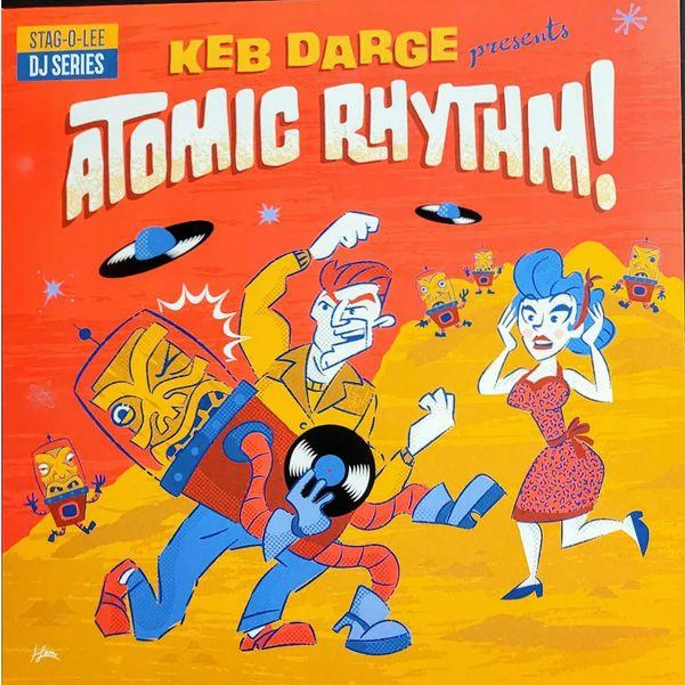 KEB DARGE PRESENTS ATOMIC RHYTHM 5 / VARIOUS Vinyl Record