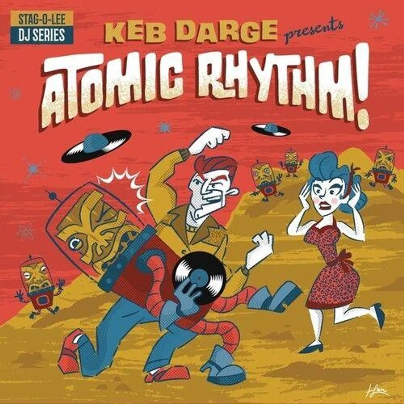 KEB DARGE PRESENTS ATOMIC RHYTHM 5 / VARIOUS CD
