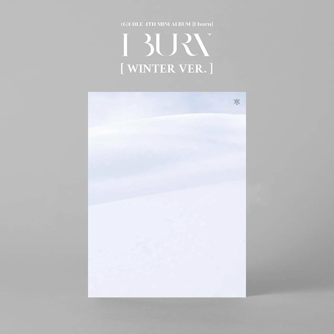(G)I-DLE I BURN (WINTER VERSION) CD