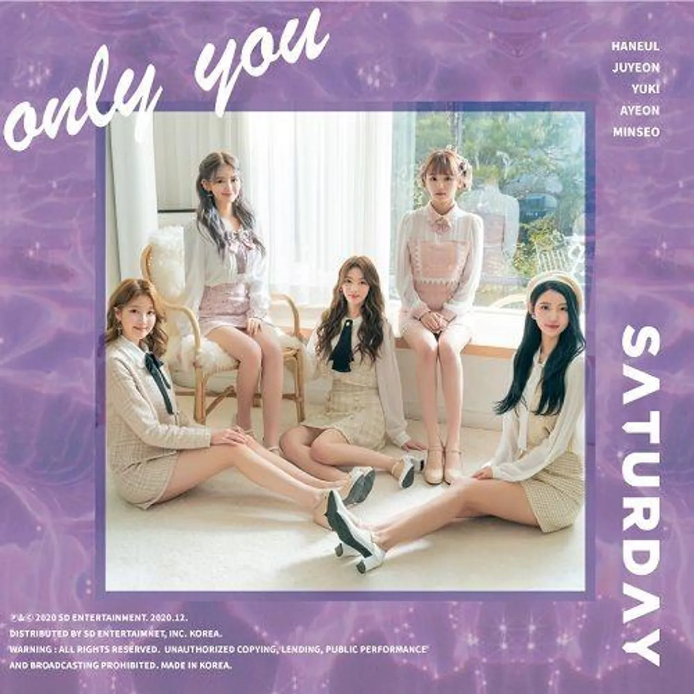 SATURDAY ONLY YOU CD