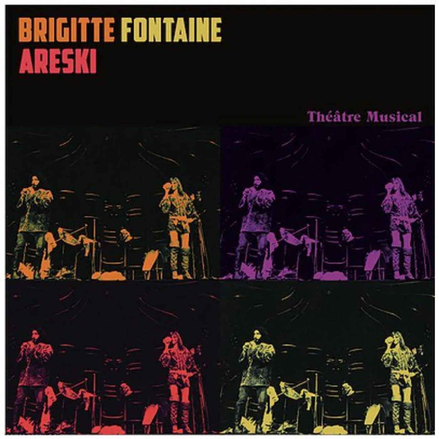 Brigitte Fontaine & Areski THEATRE MUSICAL Vinyl Record
