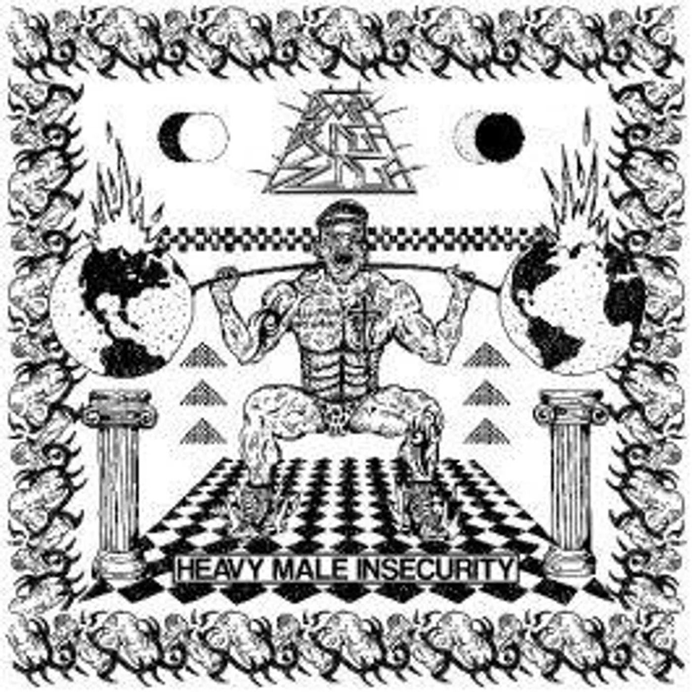 Death By Unga Bunga Heavy Male Insecurity Vinyl Record
