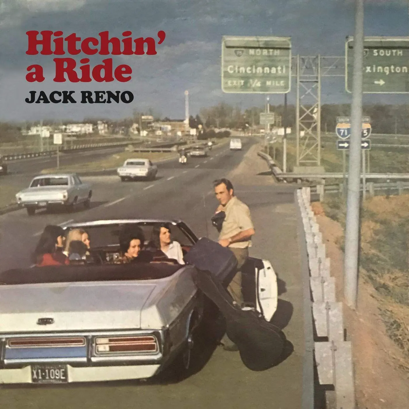 Jack Reno HITCHIN' A RIDE CD