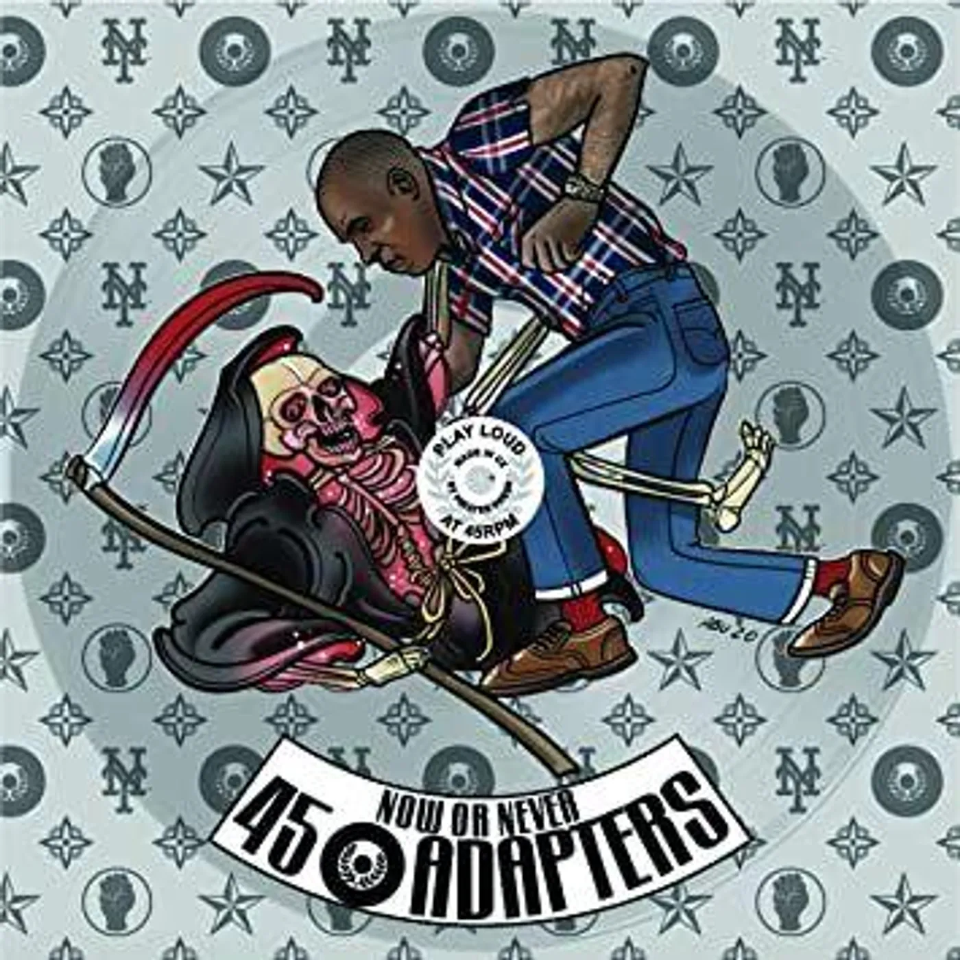 45 Adapters Now or Never Vinyl Record