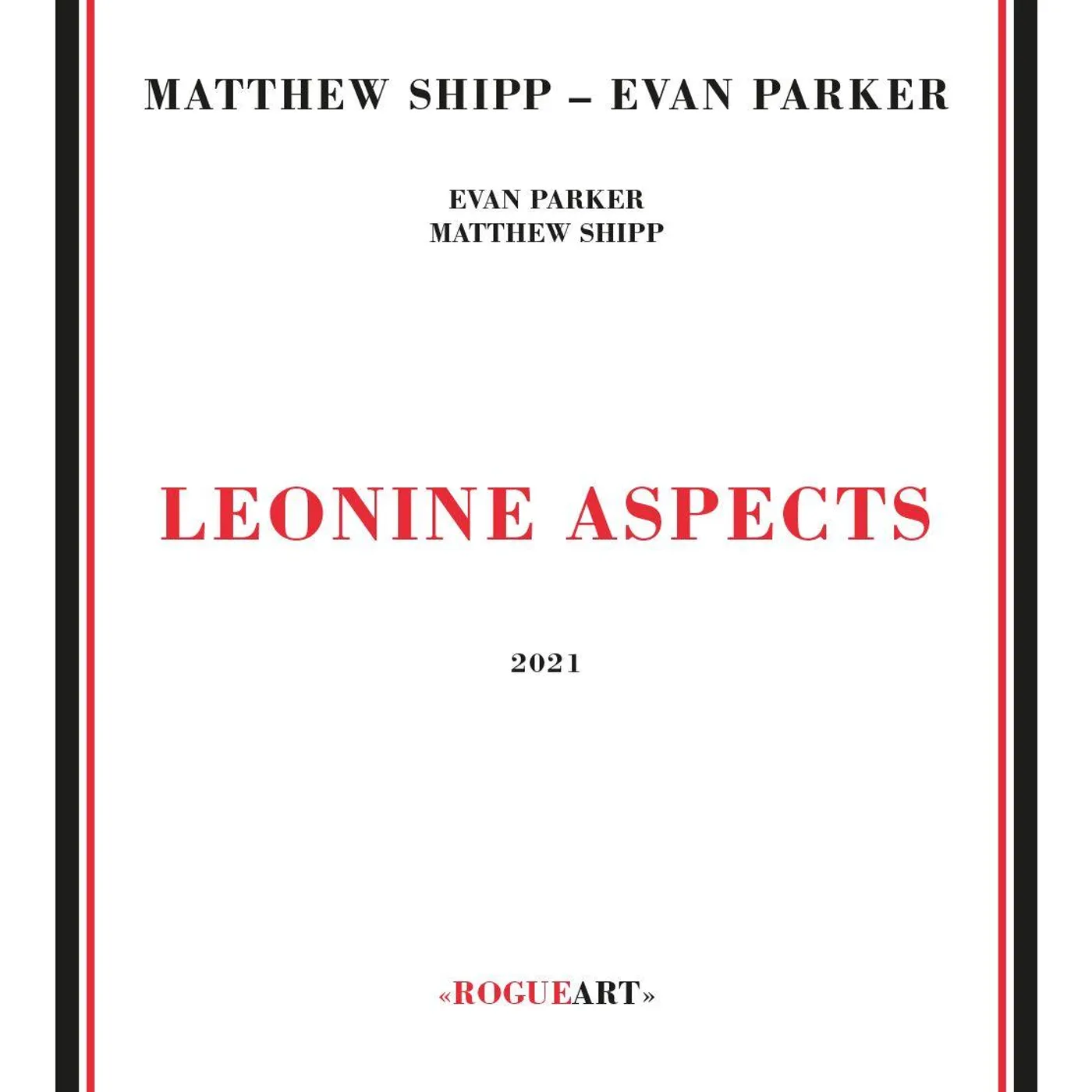 Matthew Shipp / Evan Parker LEONINE ASPECTS CD