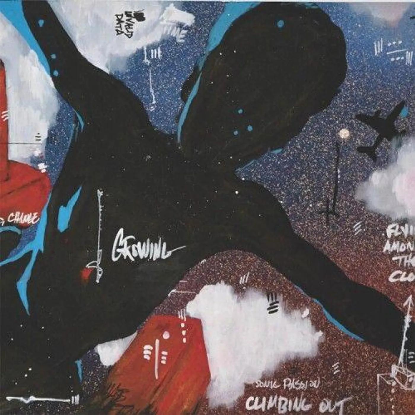 Tall Black Guy Airplane Mode Vinyl Record