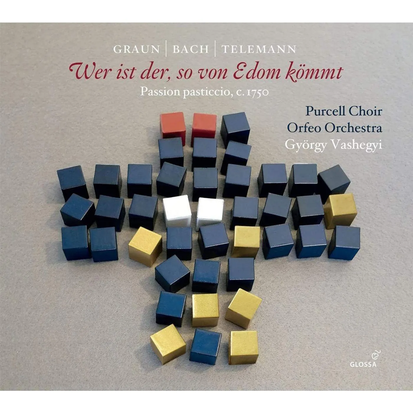 GRAUN / VASGEGYI / ORFEO ORCHESTRA WER IST DER SO VON EDOM KOMMT CD