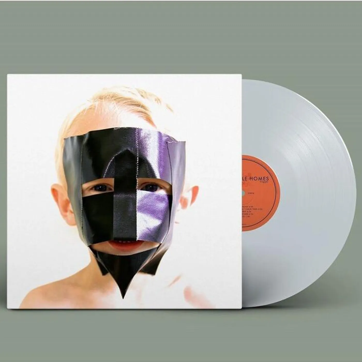 The Mobile Homes TRIGGER (TRANSPARENT WHITE VINYL) Vinyl Record