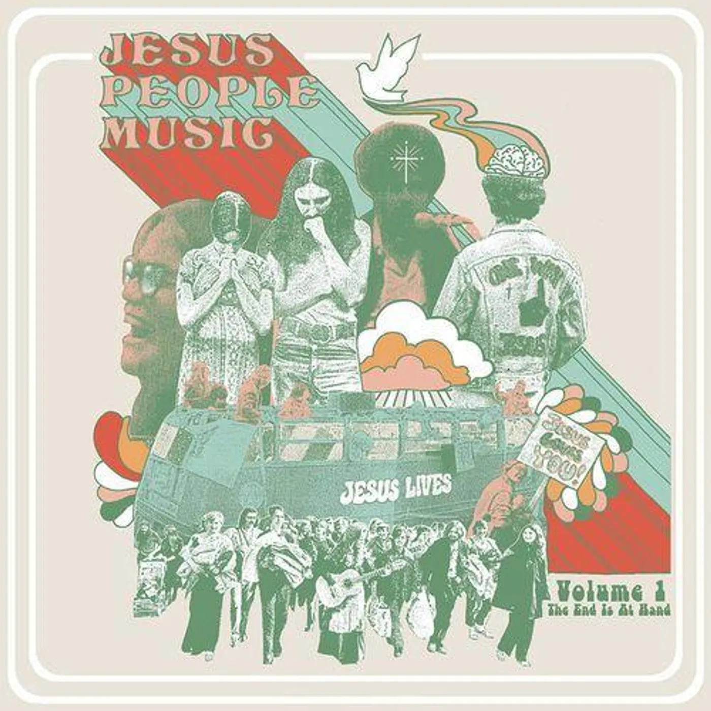 Various Artists  JESUS PEOPLE MUSIC VOL. 1: THE END IS AT HAND Vinyl Record
