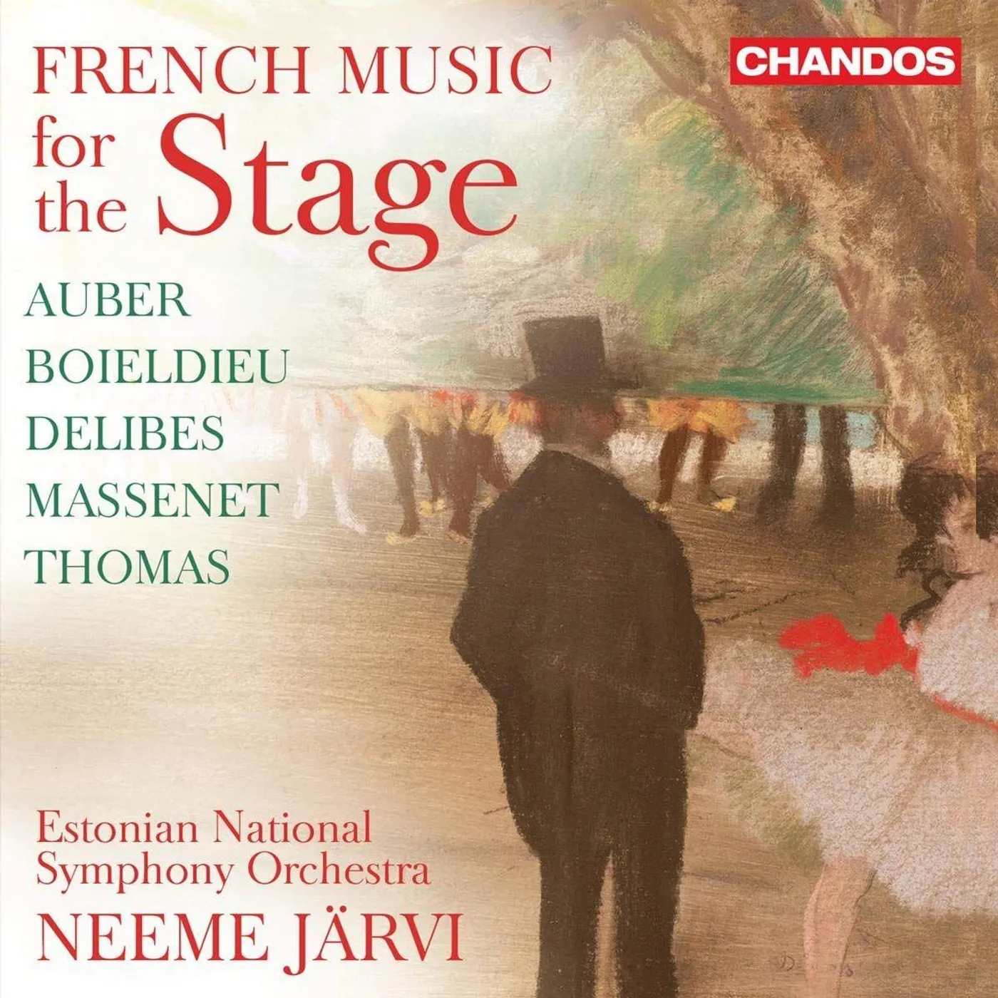 AUBER / ESTONIAN NATIONAL SYMPHONY ORCH / JARVI FRENCH MUSIC FOR THE STAGE CD