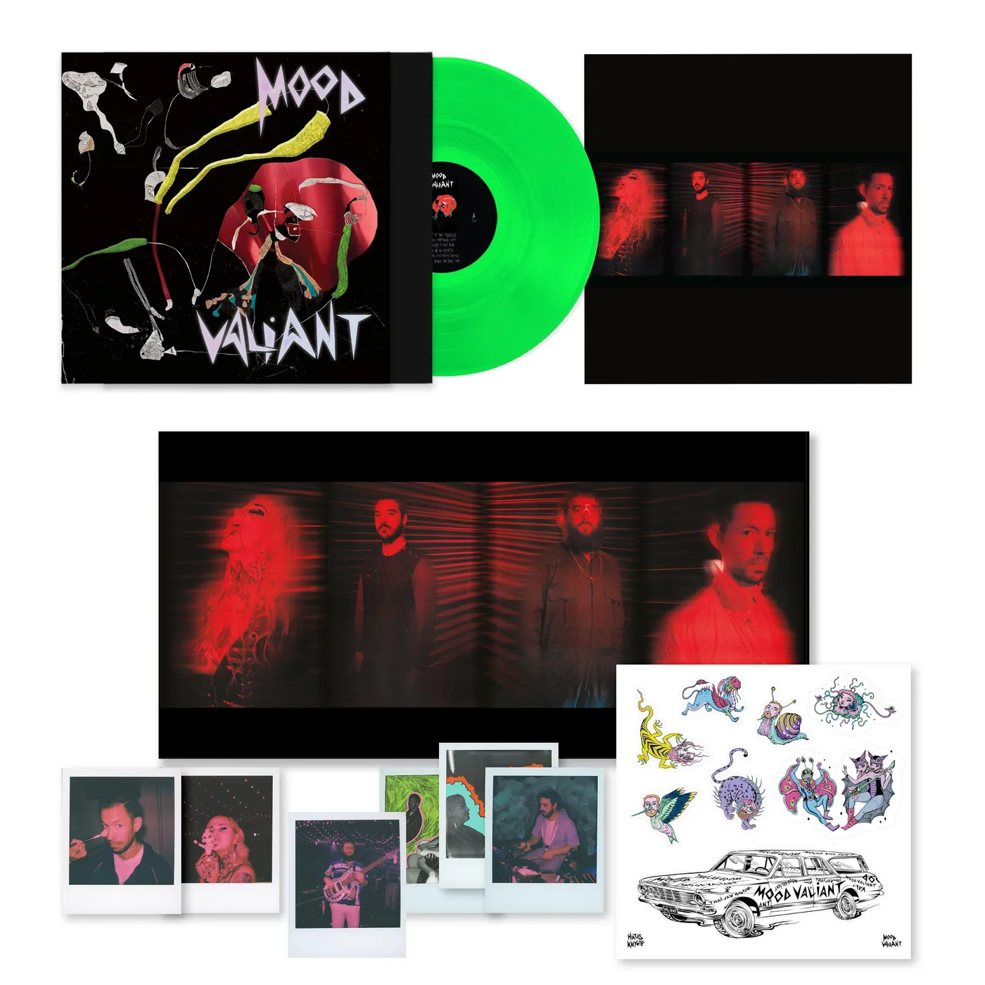 Hiatus Kaiyote MOOD VALIANT (DELUXE GLOW IN THE DARK/BOOKLET/DL CARD) Vinyl Record