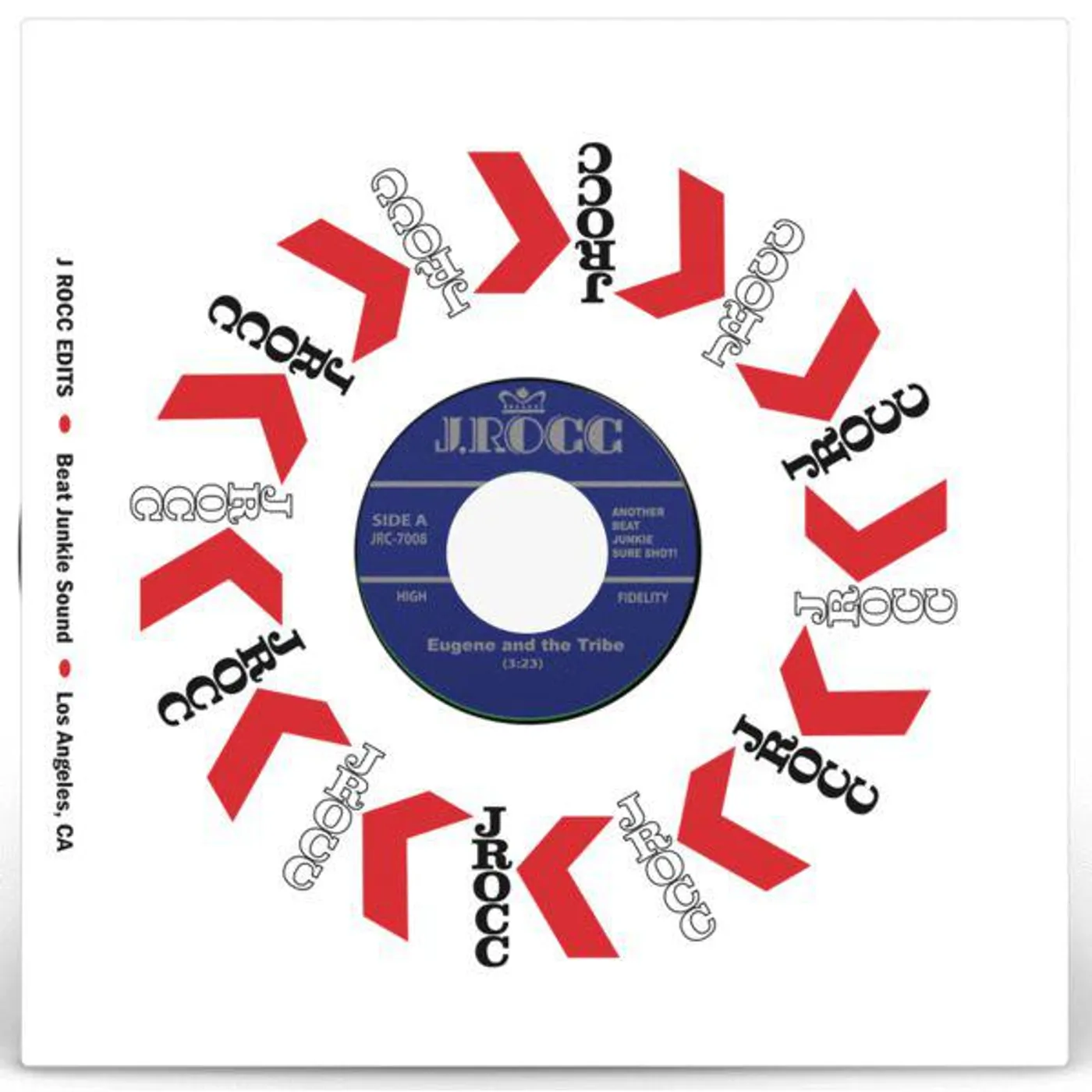J Rocc FUNKY PRESIDENT EDITS VOL. 8: EUGENE & THE TRIBE Vinyl Record