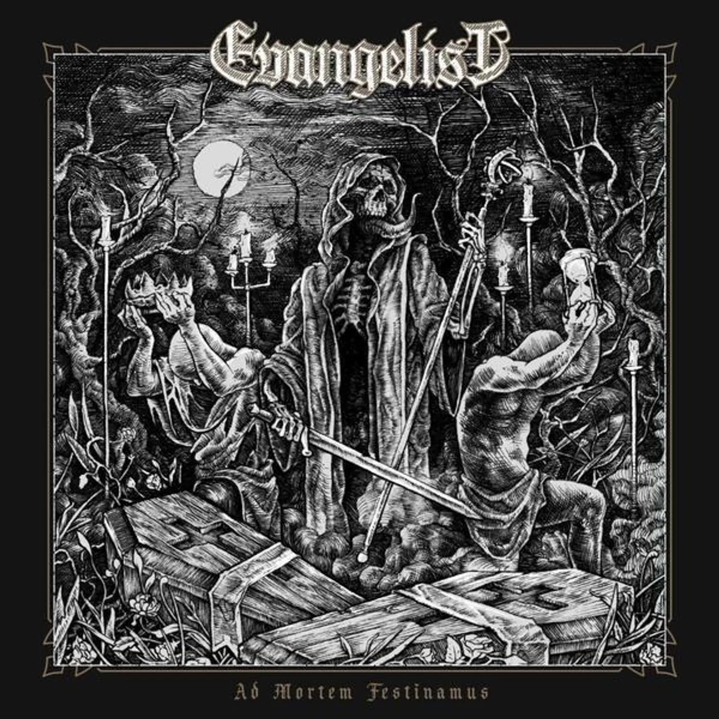 Evangelist AD MORTEM FESTINAMUS Vinyl Record
