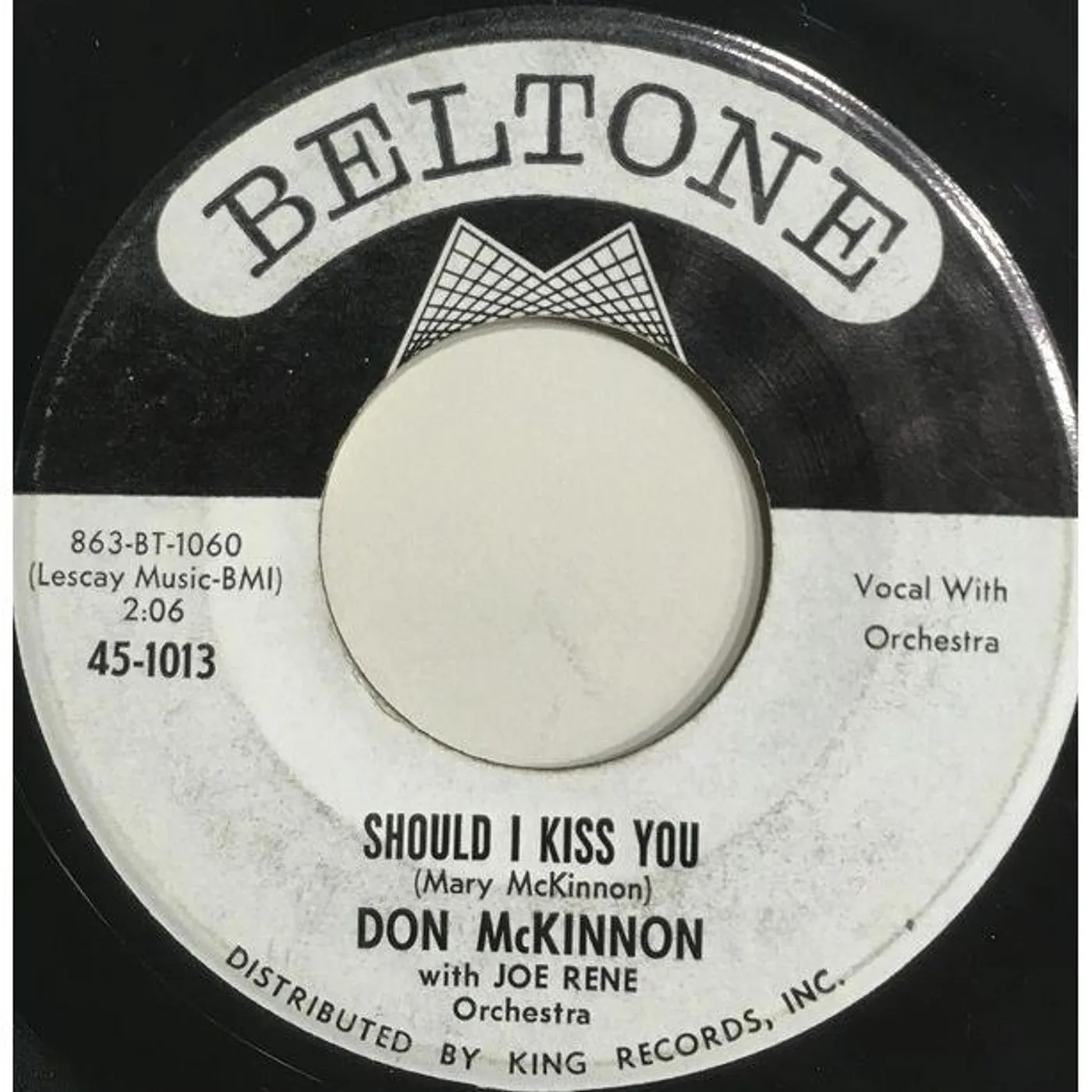 Don McKinnon SHOULD I KISS YOU / I SEE IN THE PAPER CD