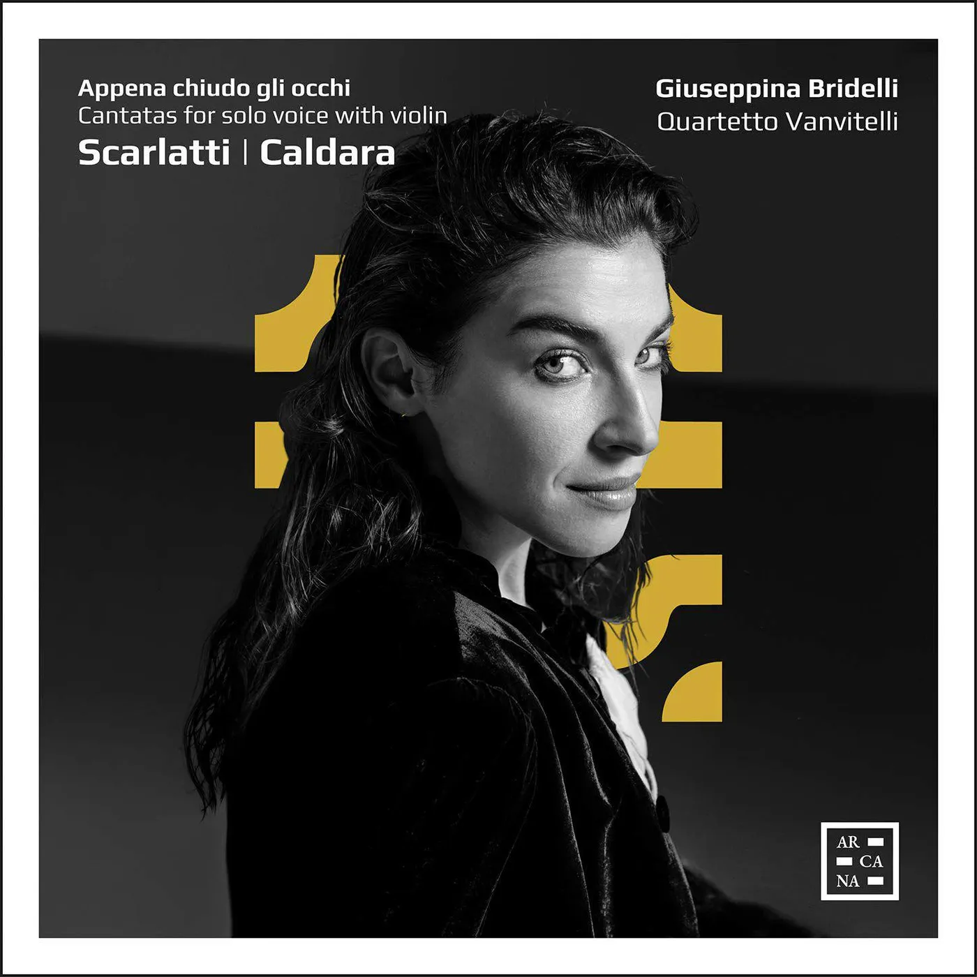 CALDARA / BRIDELLI / QUARTETTO VANVITELLI APPENA CHIUDO GLI OCCHI CD