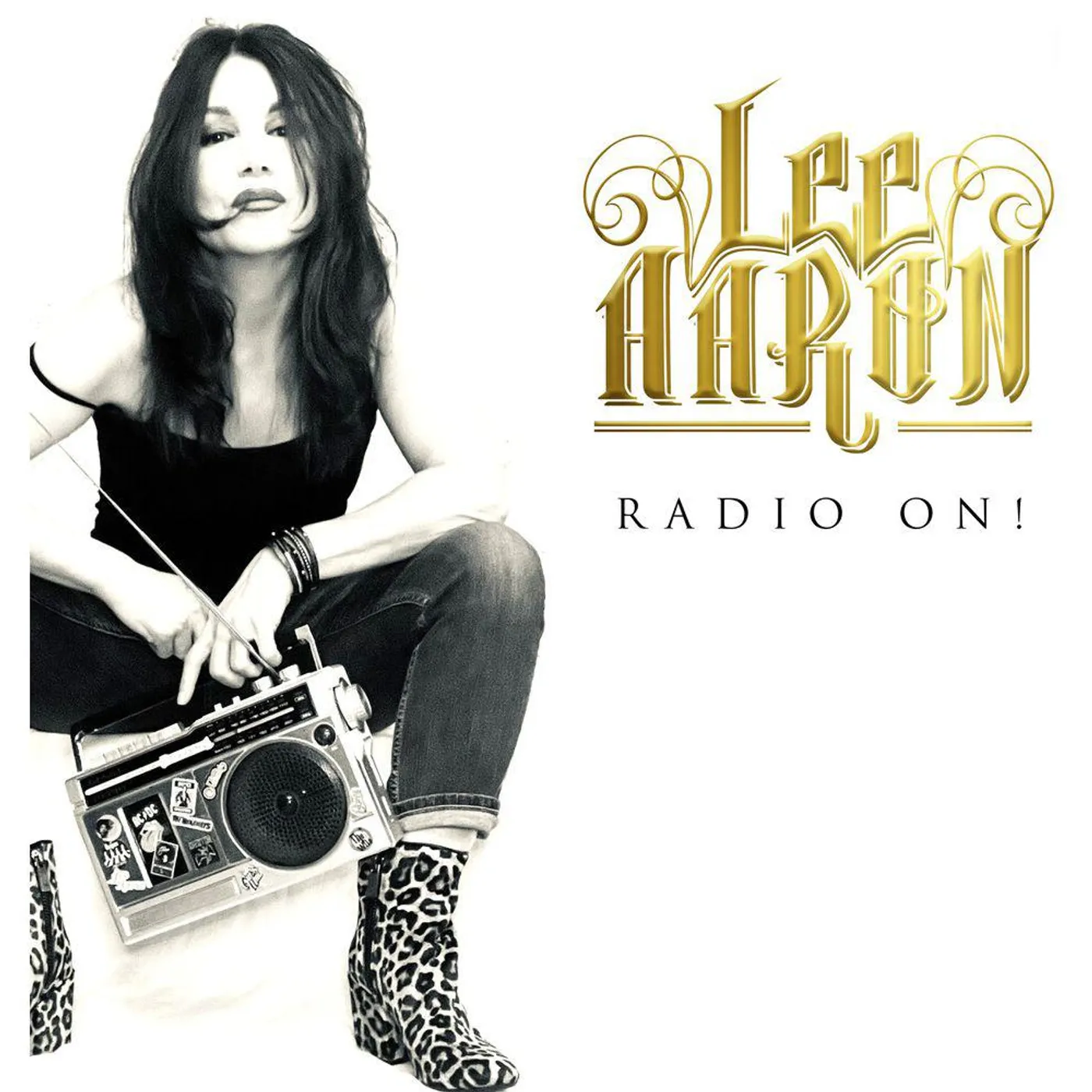 Lee Aaron RADIO ON (WHITE VINYL) Vinyl Record