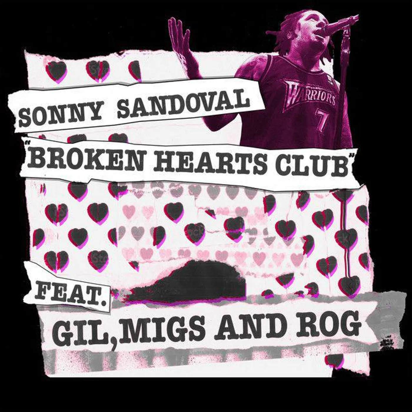 Sonny Sandoval BROKEN HEARTS CLUB Vinyl Record