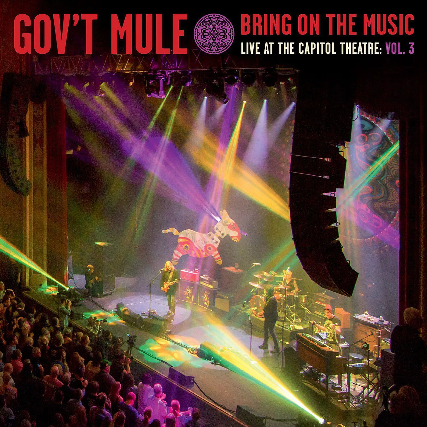 Gov't Mule BRING ON THE MUSIC - LIVE AT THE CAPITOL THEATRE Vinyl Record