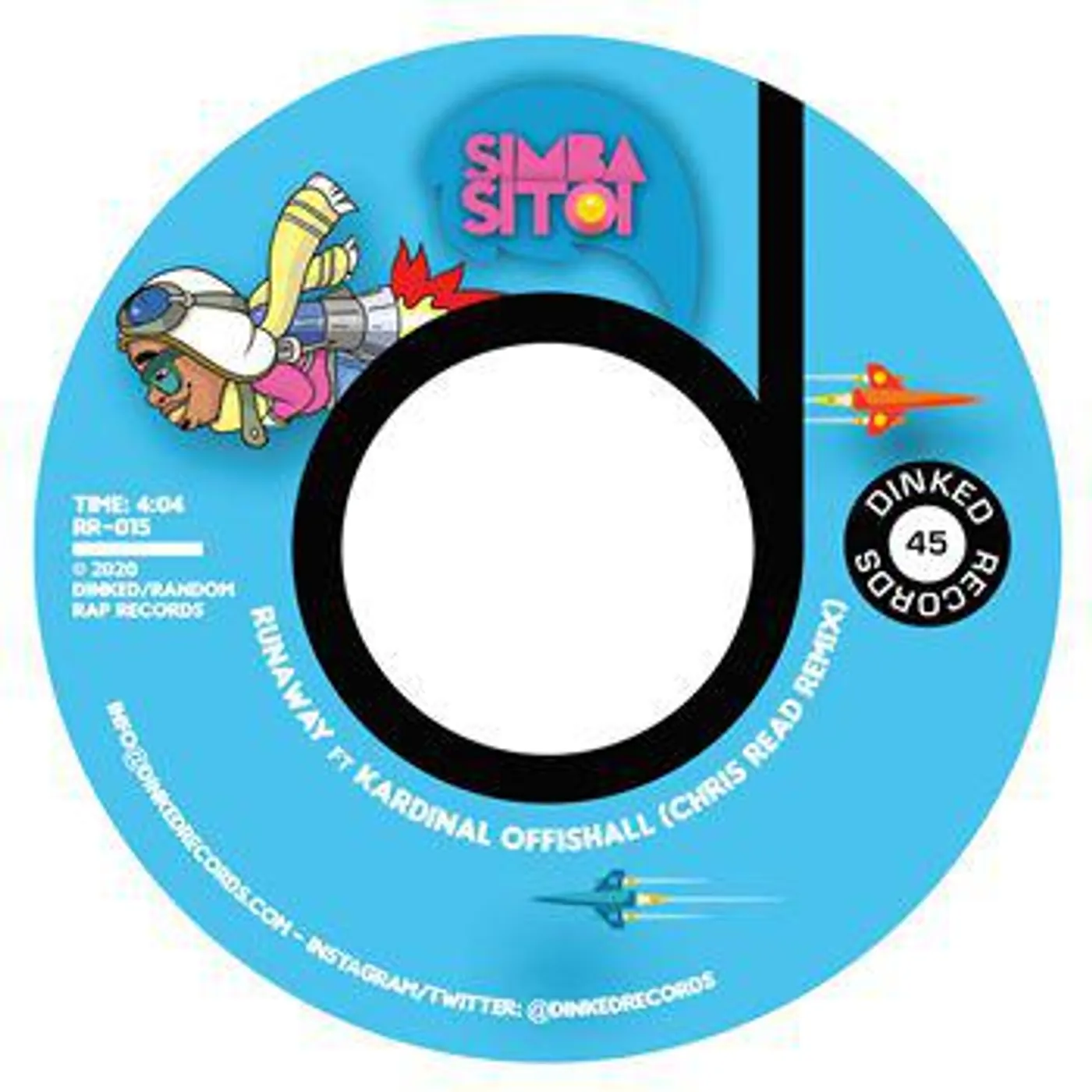 Simba Sitoi / Kardinal Offishall Runaway (Chris Read Remix) Vinyl Record