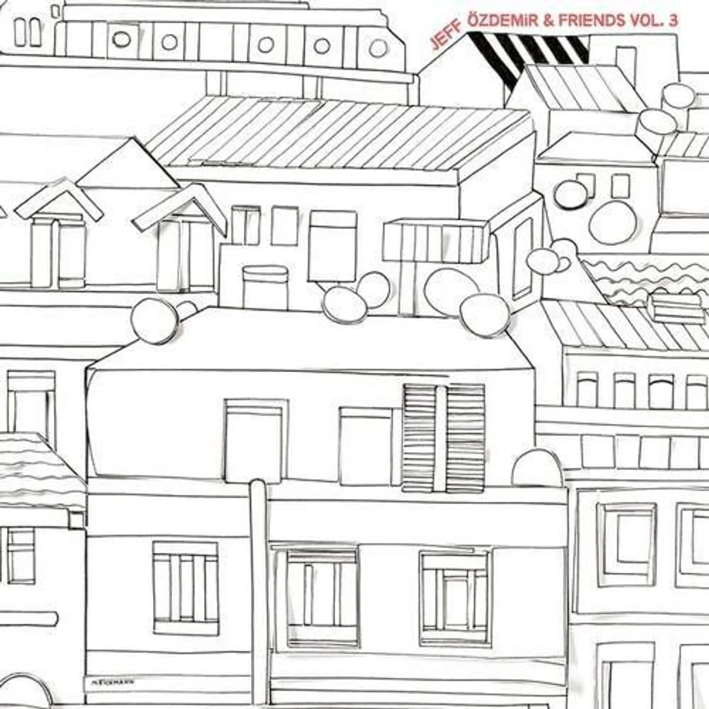 JEFF OZDEMIR & FRIENDS 3 / VARIOUS Vinyl Record