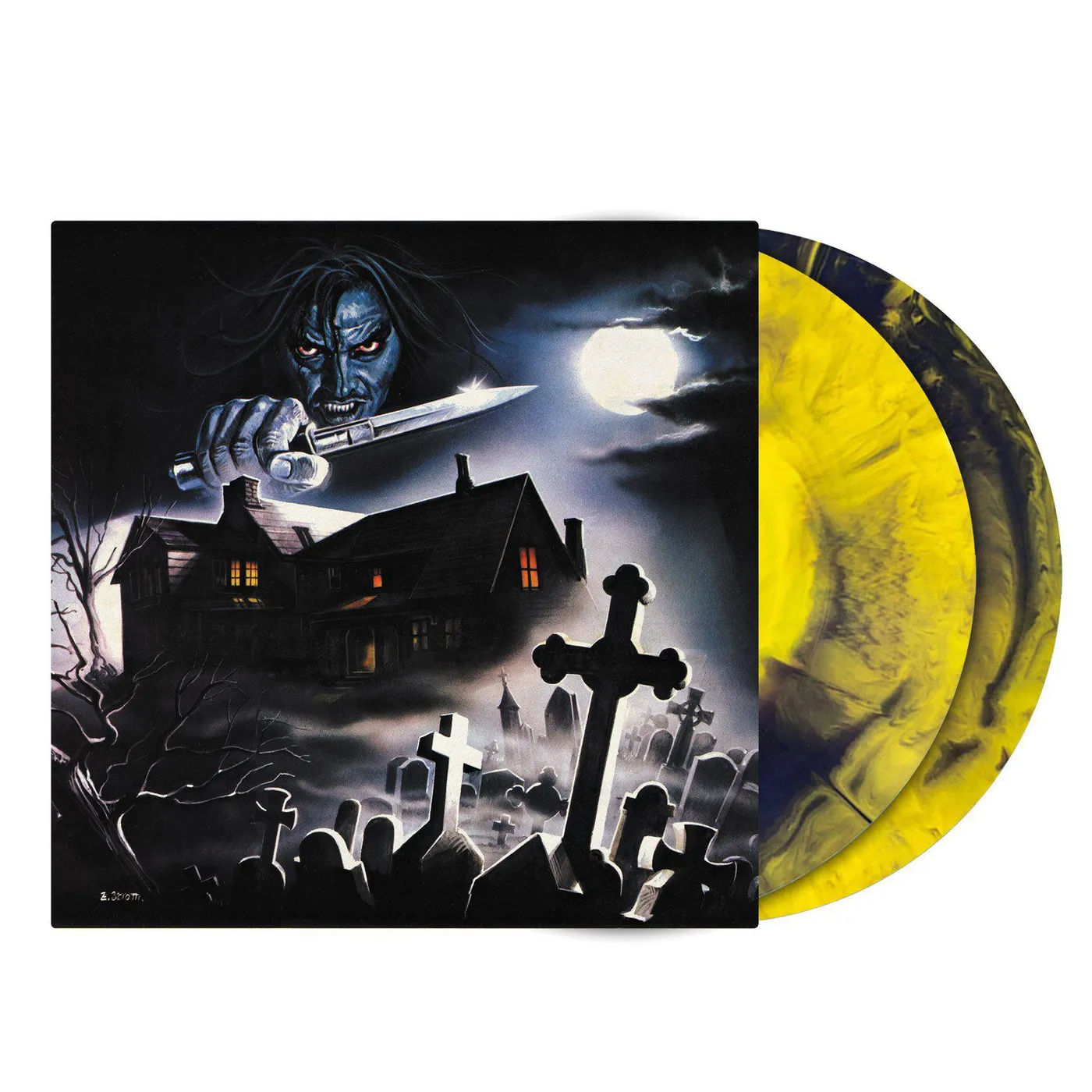 Walter Rizzati HOUSE BY THE CEMETERY Original Soundtrack (EXPANDED EDITION/2LP/LIMITED EDITION/SWIRL VINYL) Vinyl Record