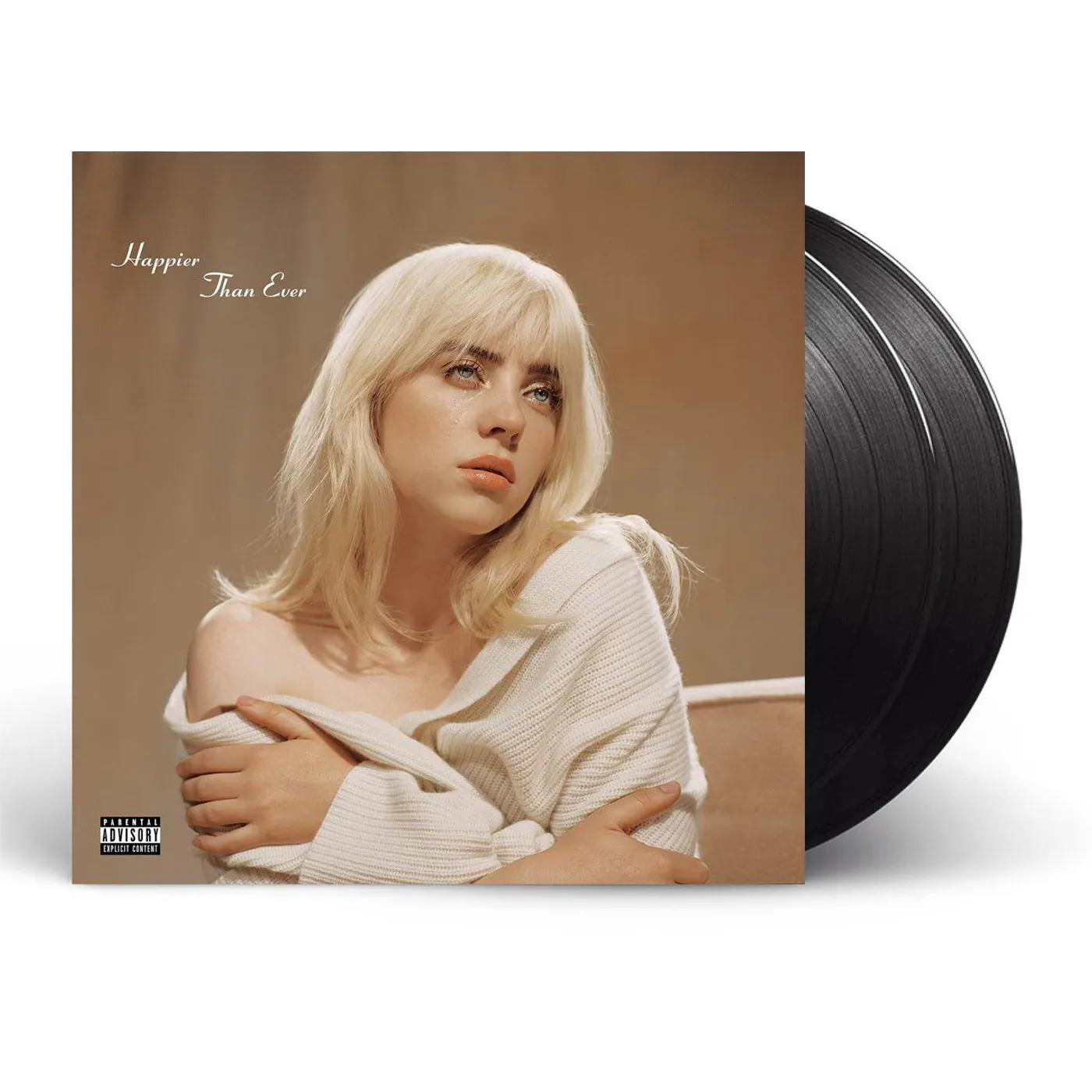 Billie Eilish Happier Than Ever (2LP/Explicit Content) Vinyl Record