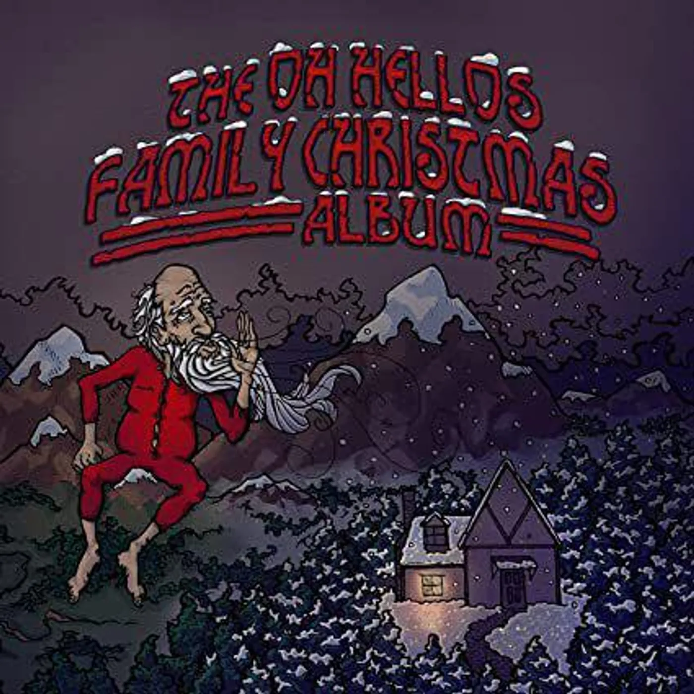 The Oh Hellos' FAMILY CHRISTMAS ALBUM (WHITE VINYL) Vinyl Record
