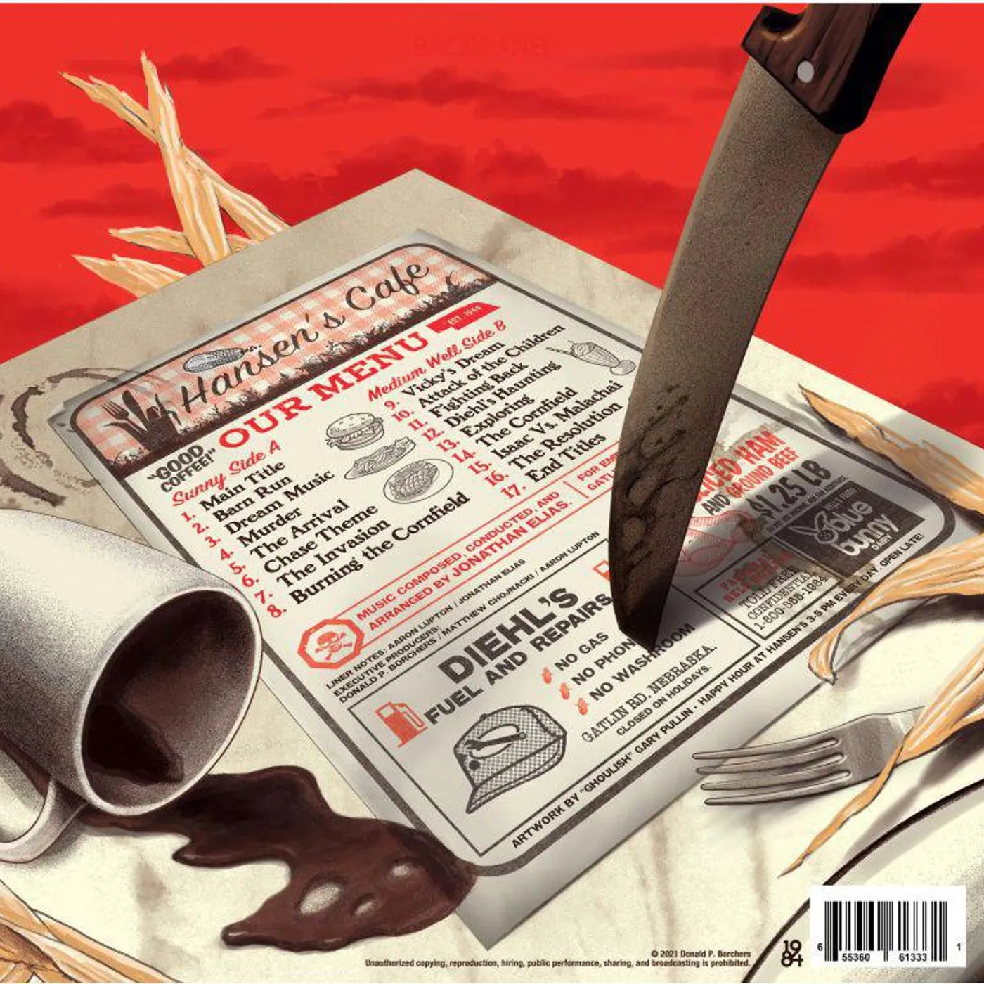 Jonathan Elias CHILDREN OF THE CORN (STEPHEN KING'S 1984 OST) (JEWEL CASE/REISSUED/BOOKLET) CD