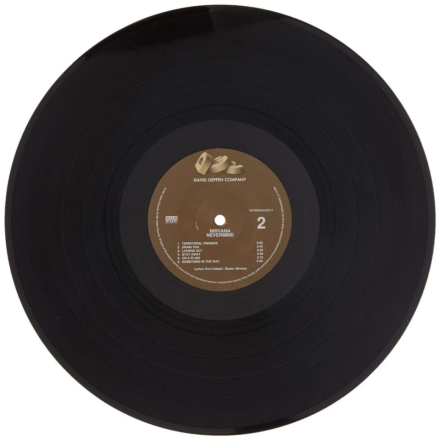 Nirvana Nevermind (Limited/180g) Vinyl Record Nirvana Nevermind (Limited/180g) Vinyl Record