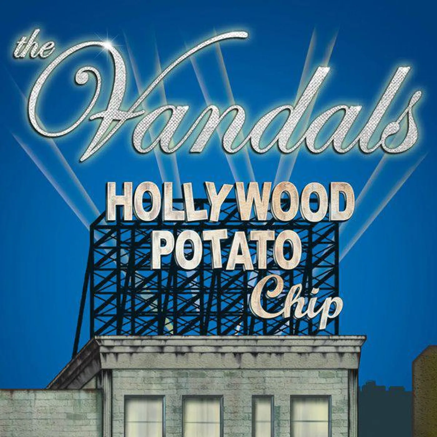 The Vandals  HOLLYWOOD POTATO CHIP (BLUE VINYL) Vinyl Record
