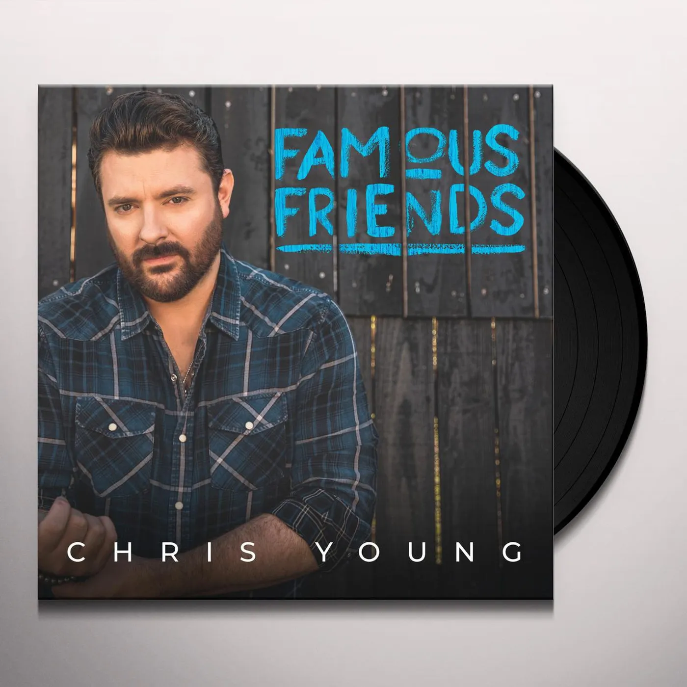 Chris Young Famous Friends Vinyl Record