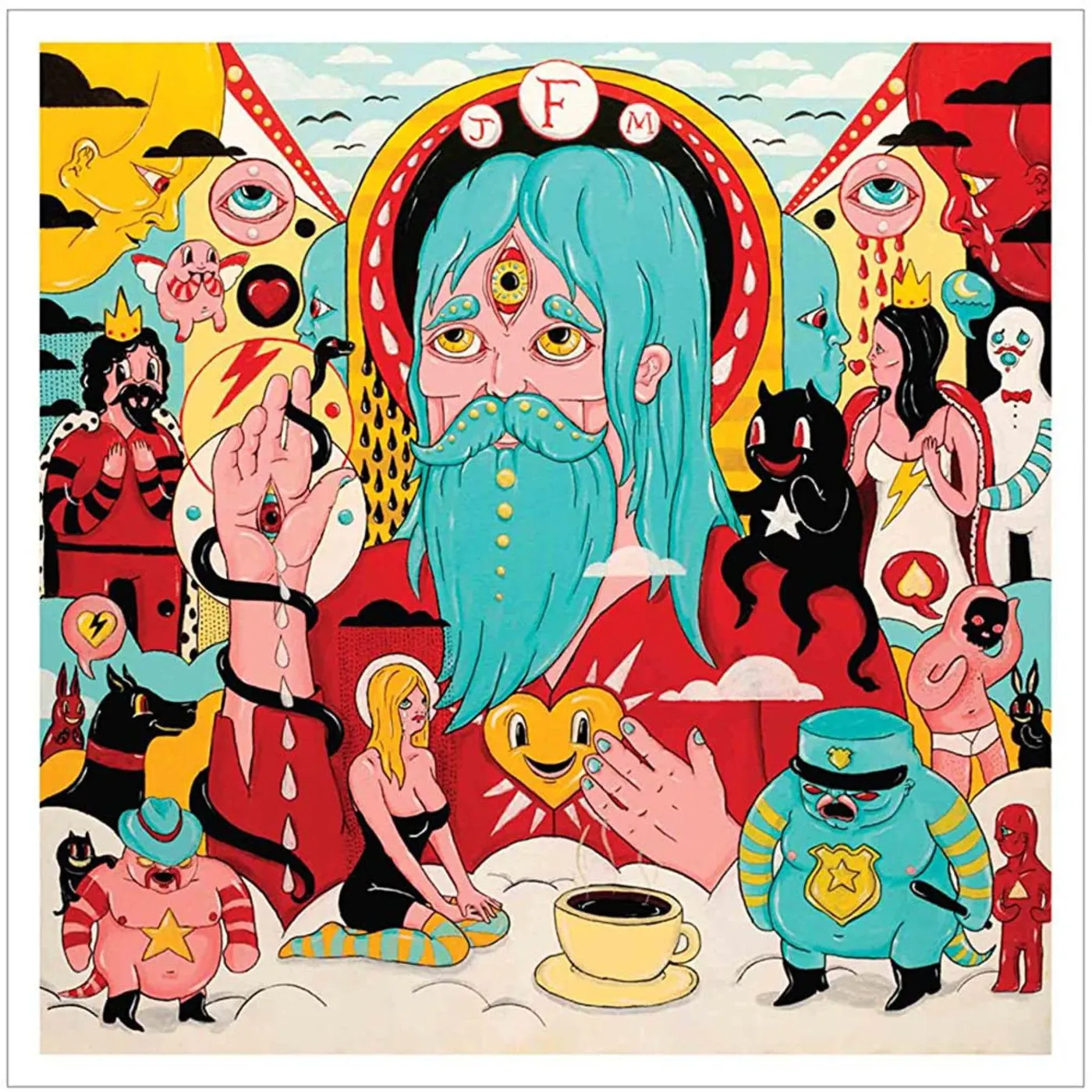 Father John Misty Fear Fun Vinyl Record