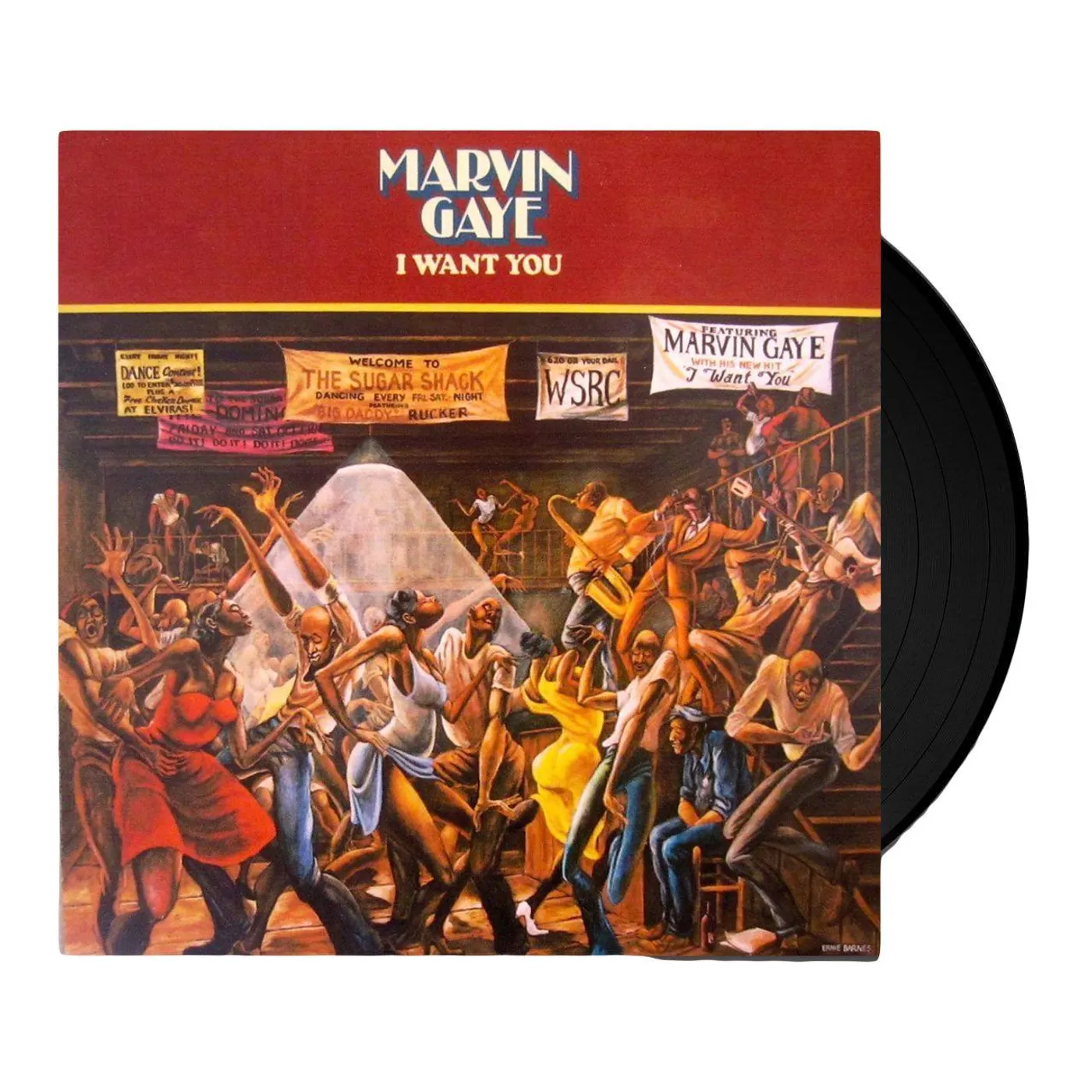 レコード I want you Marvin Gaye Marvin Gaye – I Want You – Vinyl (Monarch Press, Brown Rim