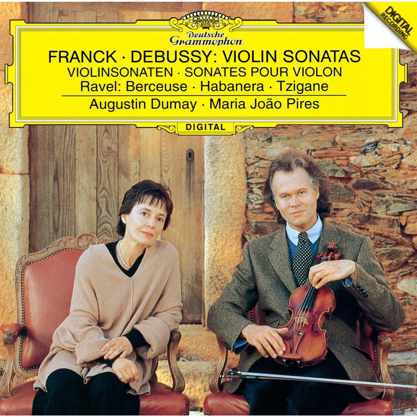 FRANCK / DEBUSSY / AUGUSTIN DUMAY  FRANCK: VIOLIN SONATA IN A / DEBUSSY: VIOLIN SON CD