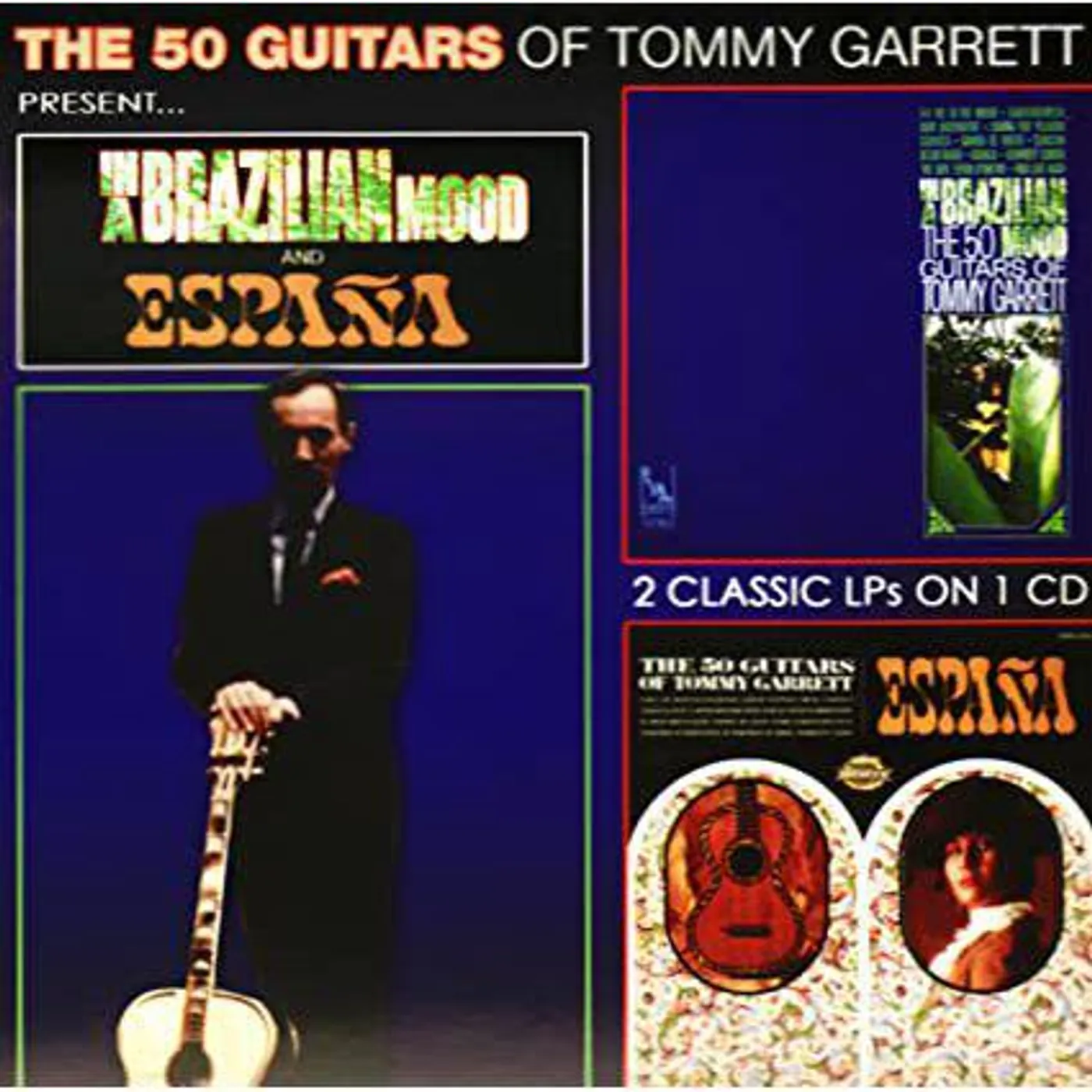 Tommy Garrett IN A BRAZILIAN MOOD & ESPANA CD