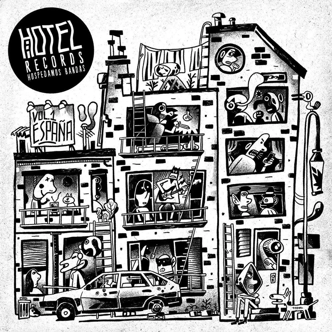 HOTEL RECORDS VOL 1 ESPANA / VARIOUS Vinyl Record