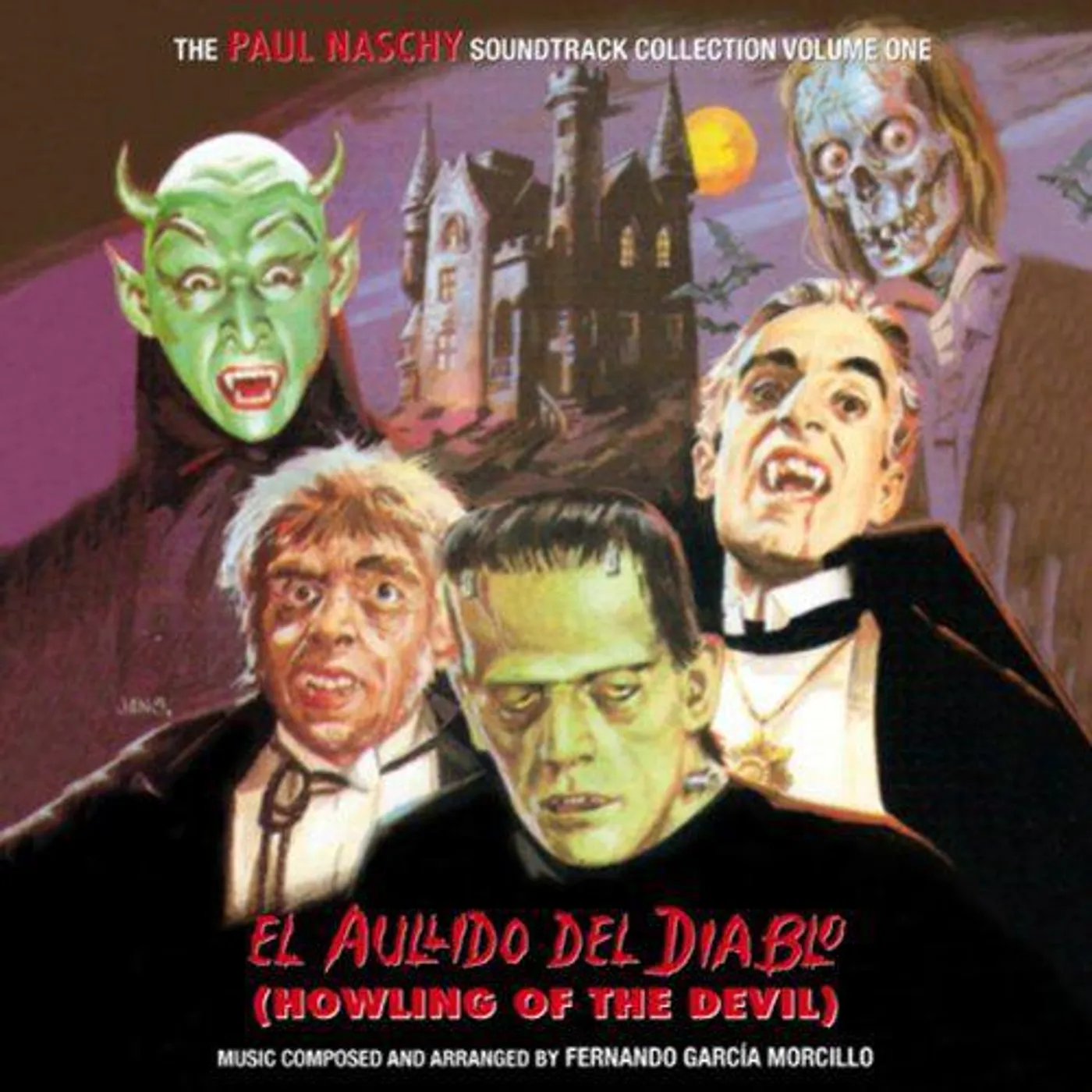 Fernando García Morcillo EL AULLIDO DEL DIABLO / Original Soundtrack CD