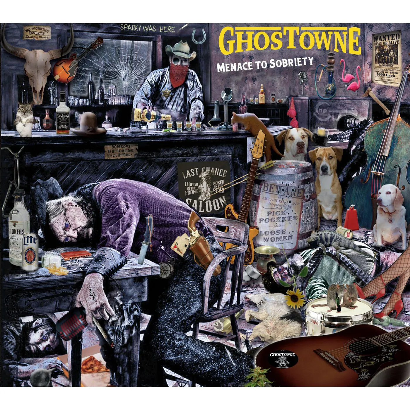 Ghostowne MENACE TO SOBRIETY CD