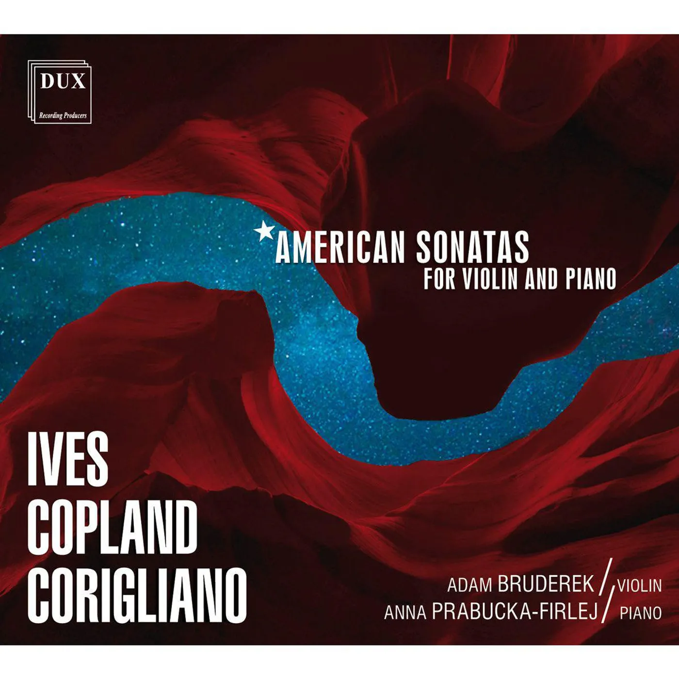 IVES / BRUDEREK / PRABUCKA-FIRLEJ AMERICAN SONATAS CD