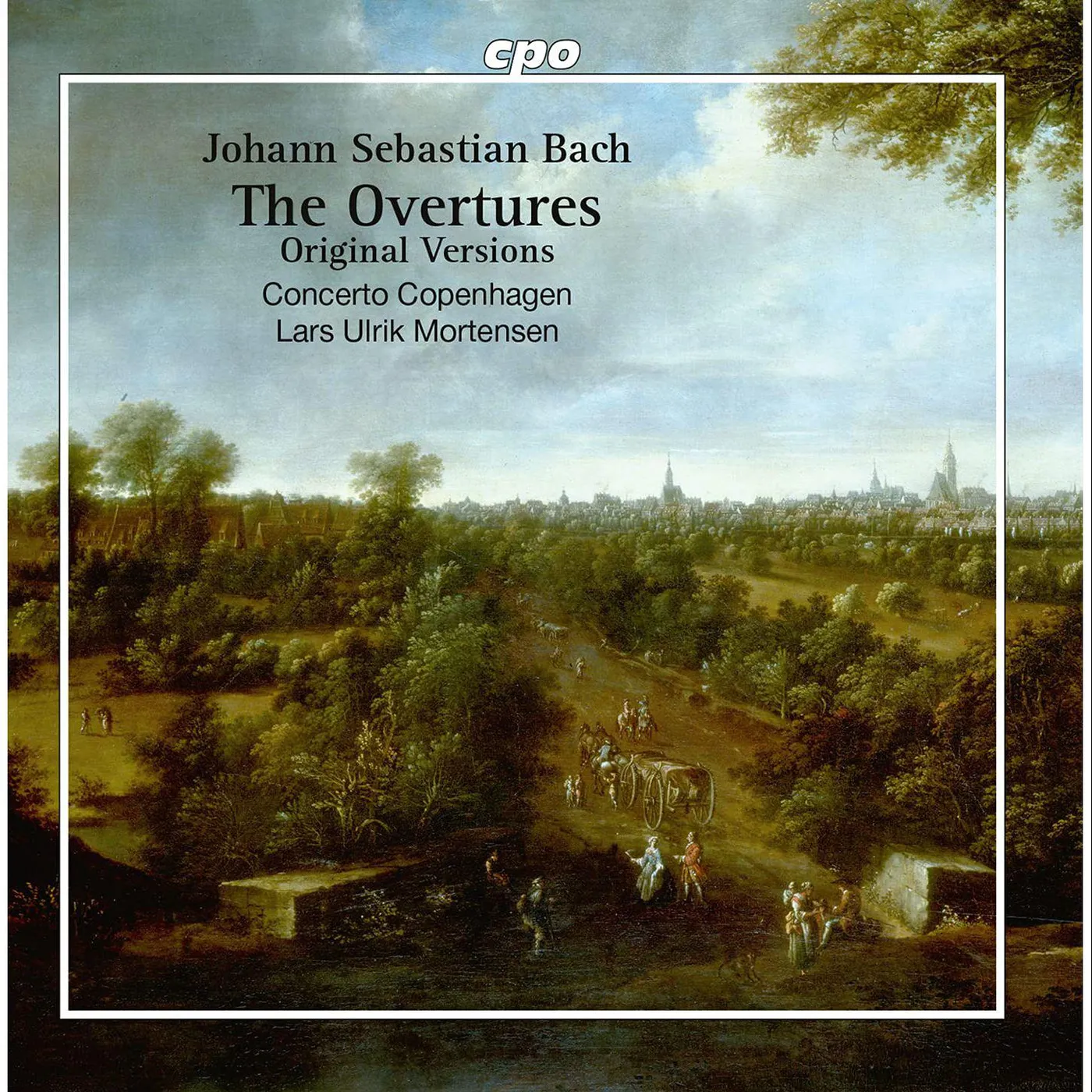 Johann Sebastian Bach, Concerto Copenhagen, Lars Ulrik Mortensen OVERTURES BWV 1066-1069 CD