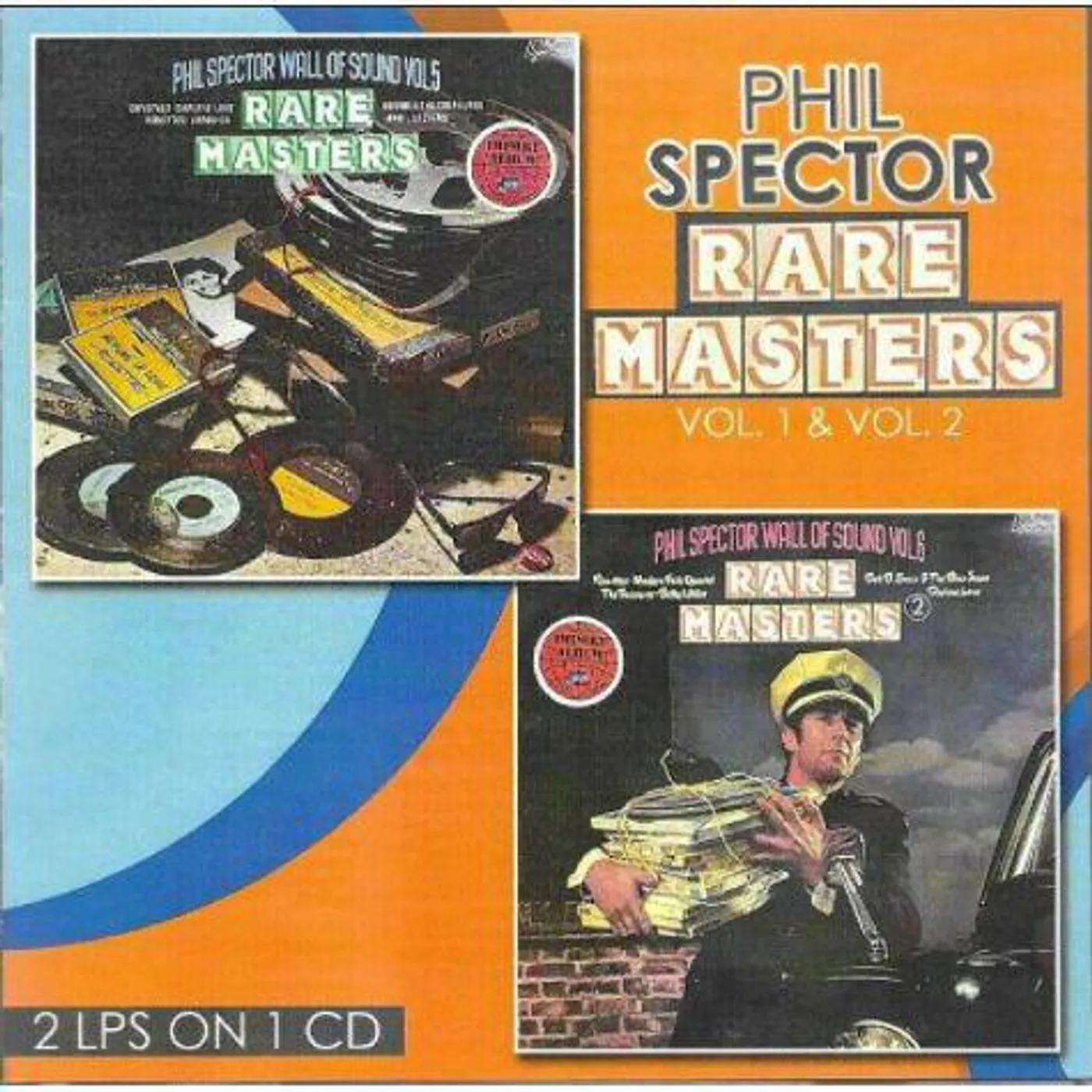 Phil Spector / Ronettes / Crystals RARE MASTERS VOLUME 1 & 2 CD